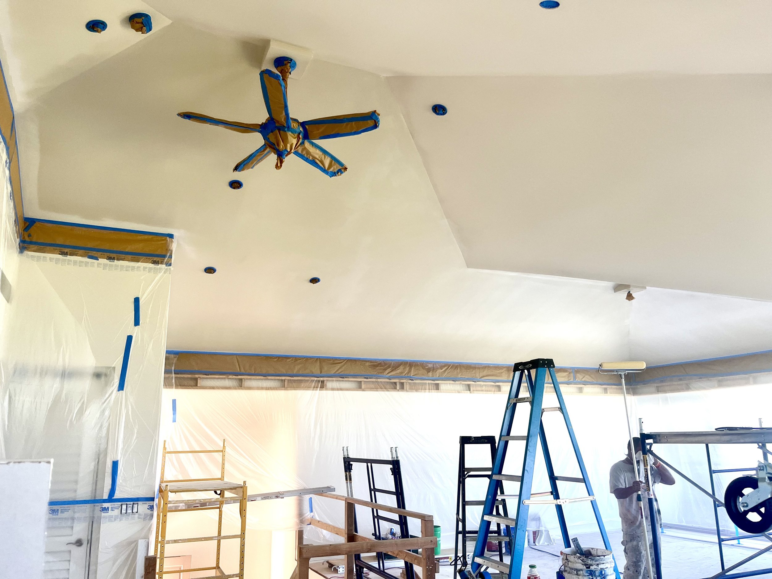 Coverage for Ceiling Paint