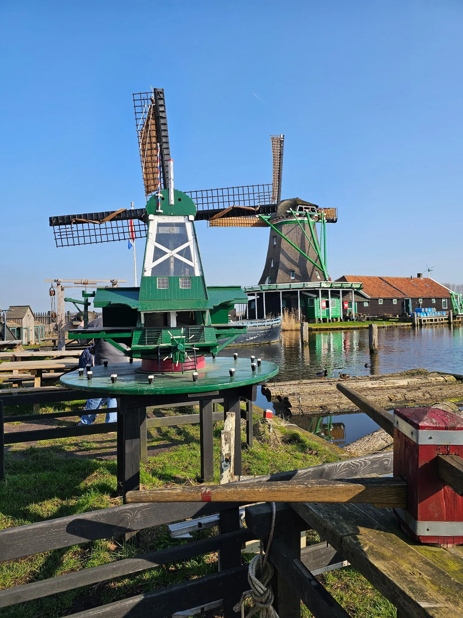 Windmills at Zaandam, Netherlands