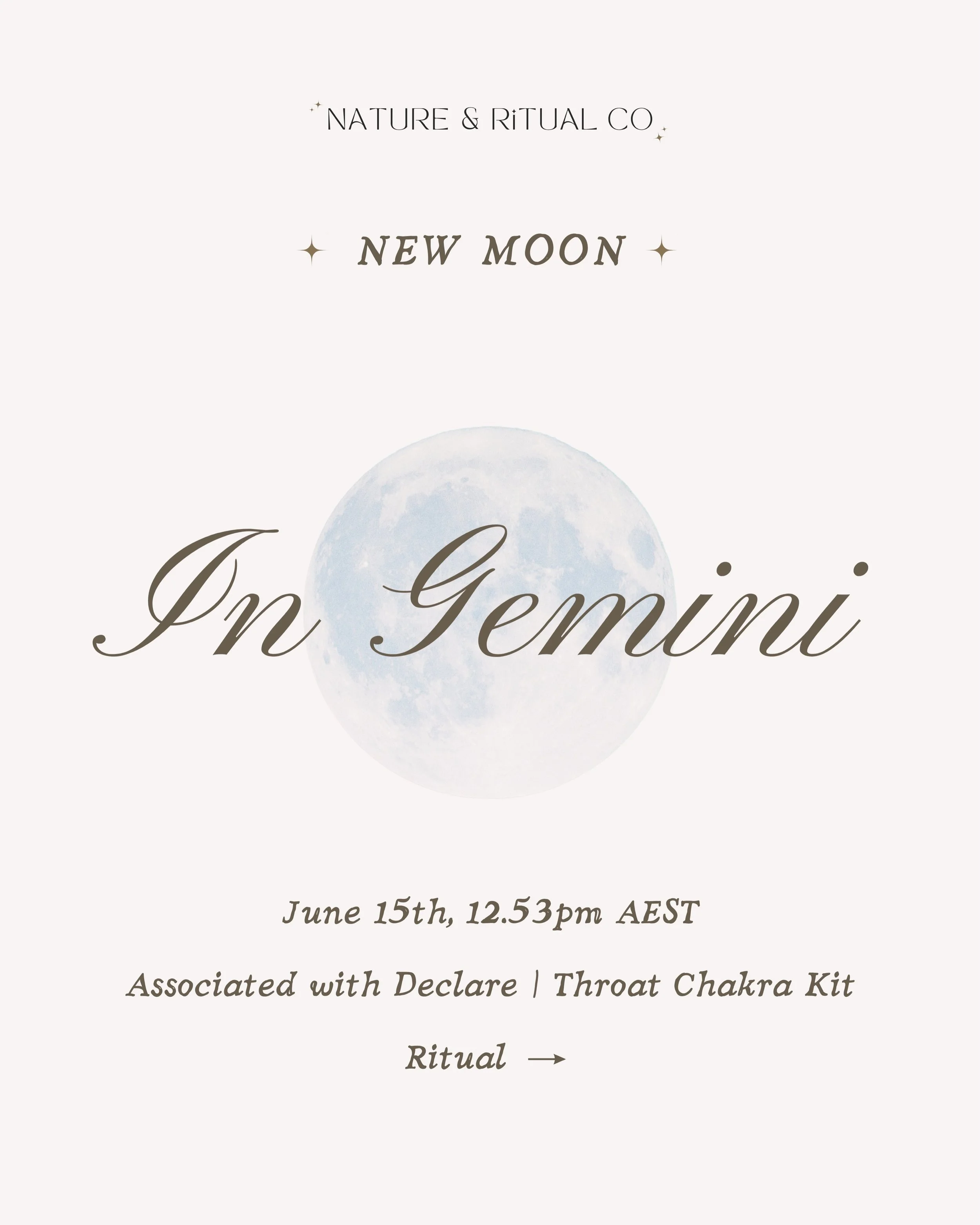 You might not see a New Moon in the sky, but whether you&rsquo;re aware of it or not, you&rsquo;ll feel it! 🌚

If you want to spend a moment connecting with astrology or would simply love to take a second for yourself, but life is busy and/or you&rs