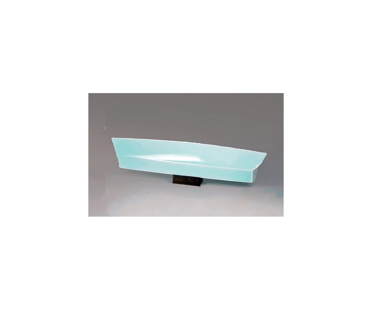 Fukami Sueharu (b. 1947), Seihakuji (bluish-white) glazed porcelain sculpture, mold-cast technique, L 50 cm.  