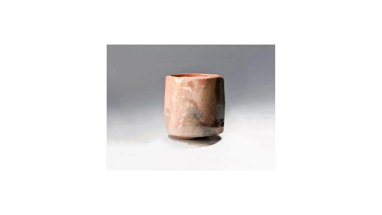 Sasaki Shoraku III (b. 1944). Tea bowl named ‘Snow flakes’, Raku ware, H 10 cm x W 9 cm. 