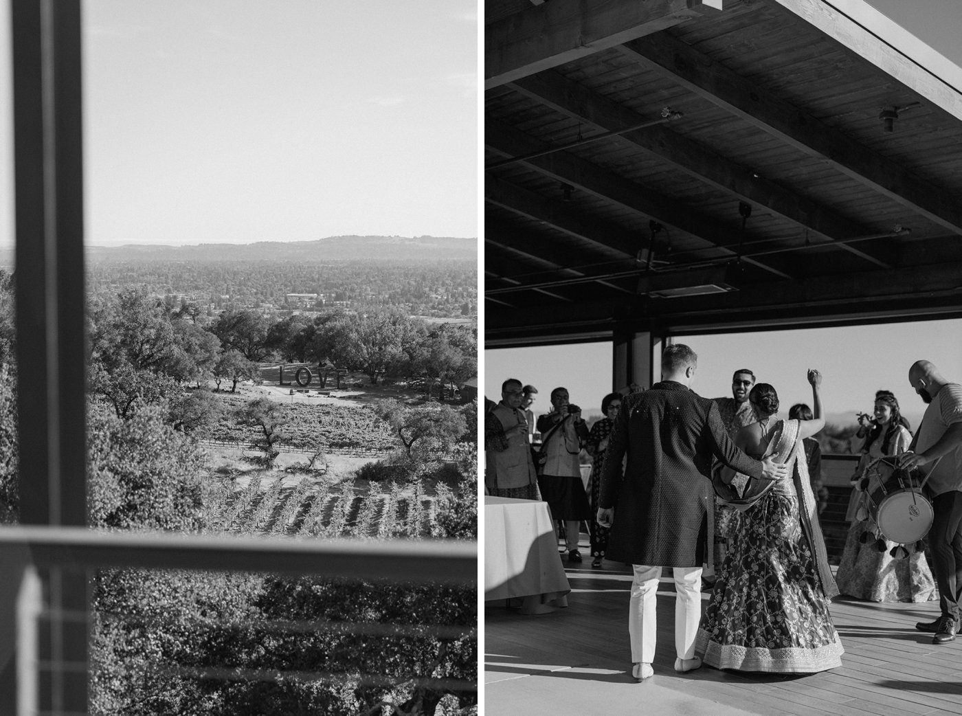 Sangeet at Paradise Ridge Winery