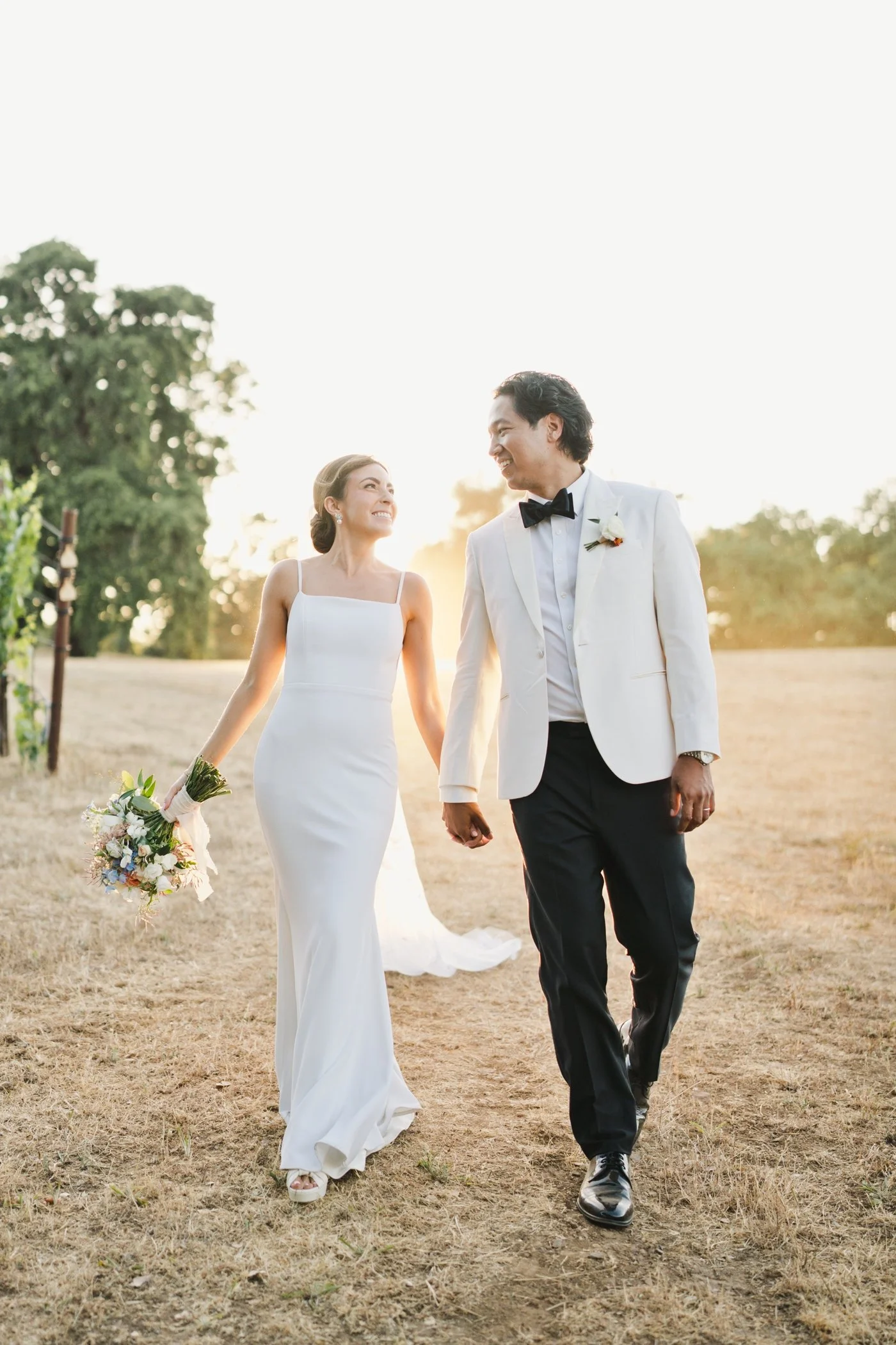 Bridal portraits at Harper's Rest Winery