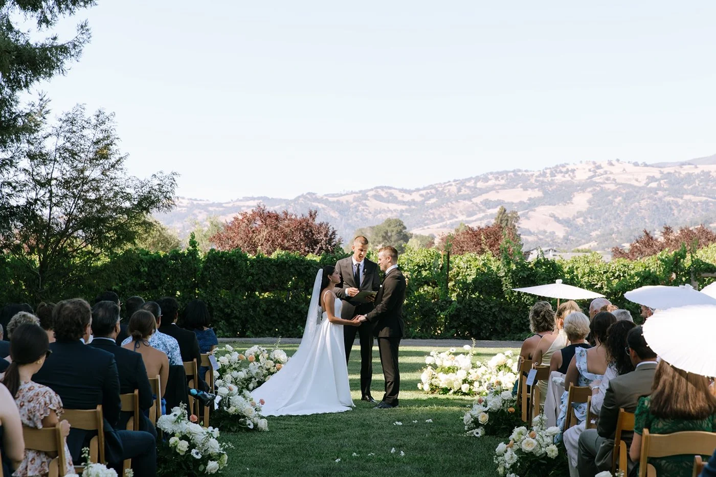 Sonoma wedding venues with views - Trentadue Winery