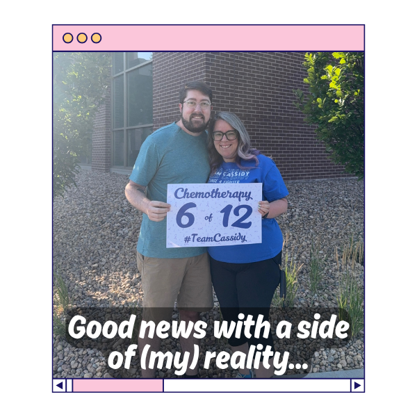 Good news with a side of (my) reality…