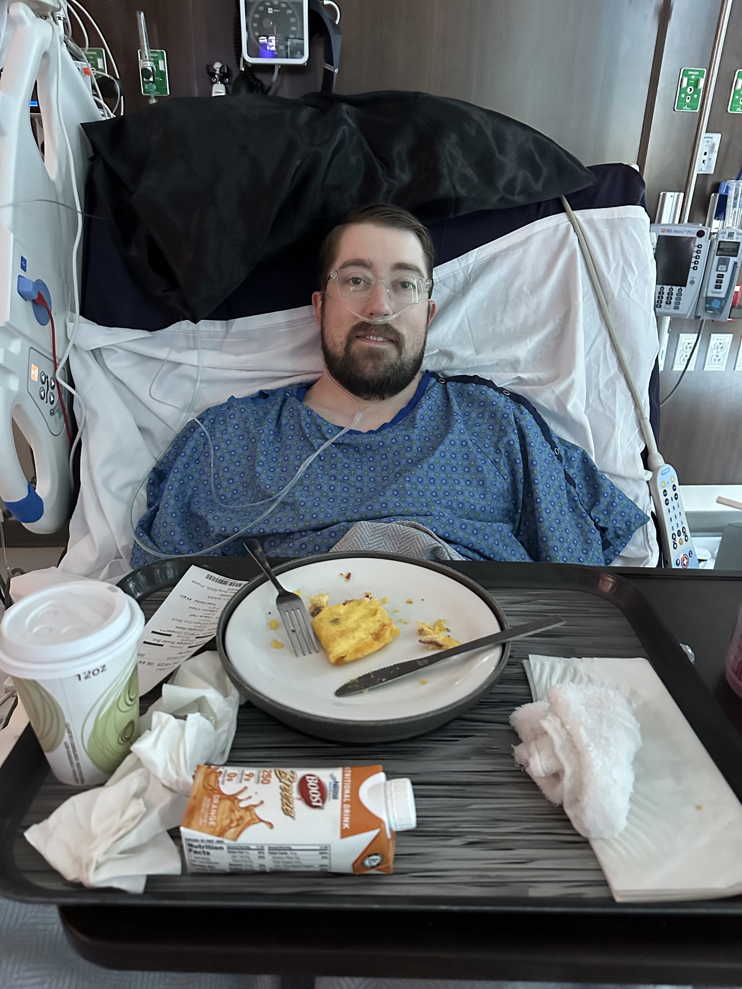 First real meal post surgery