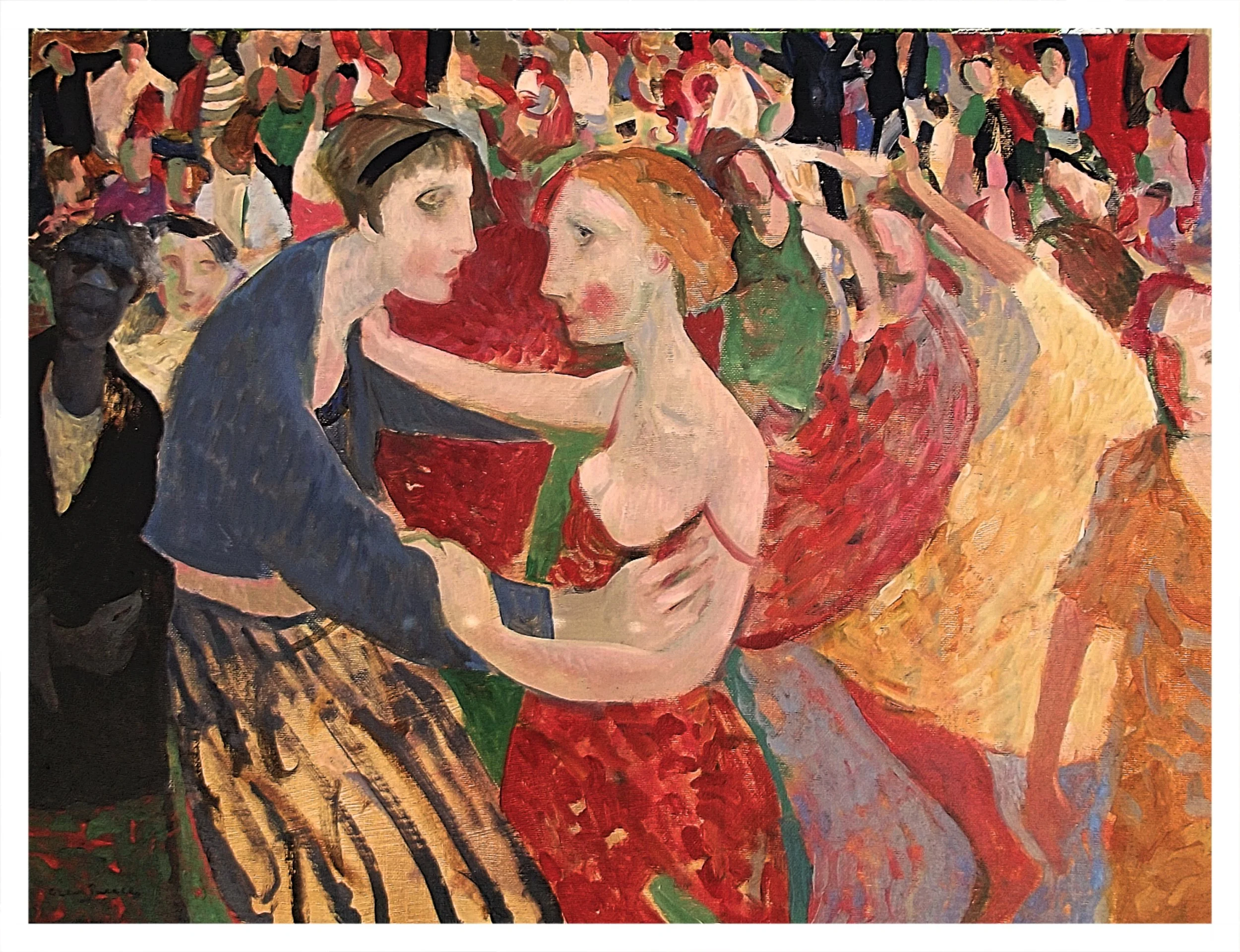 Dancing with the red angel