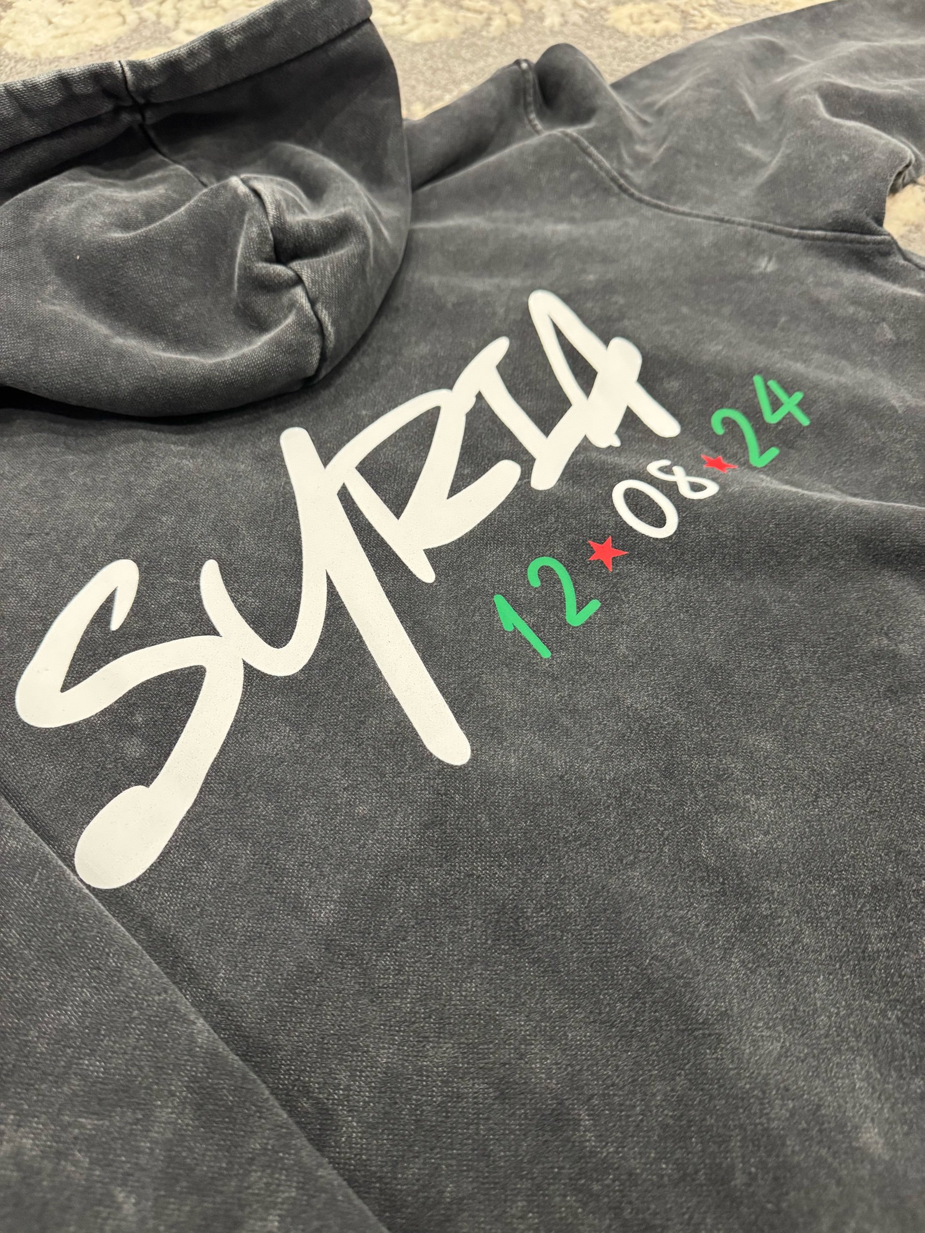 Syria 12 ★ 08 ★ 24 Washed Hoodie
