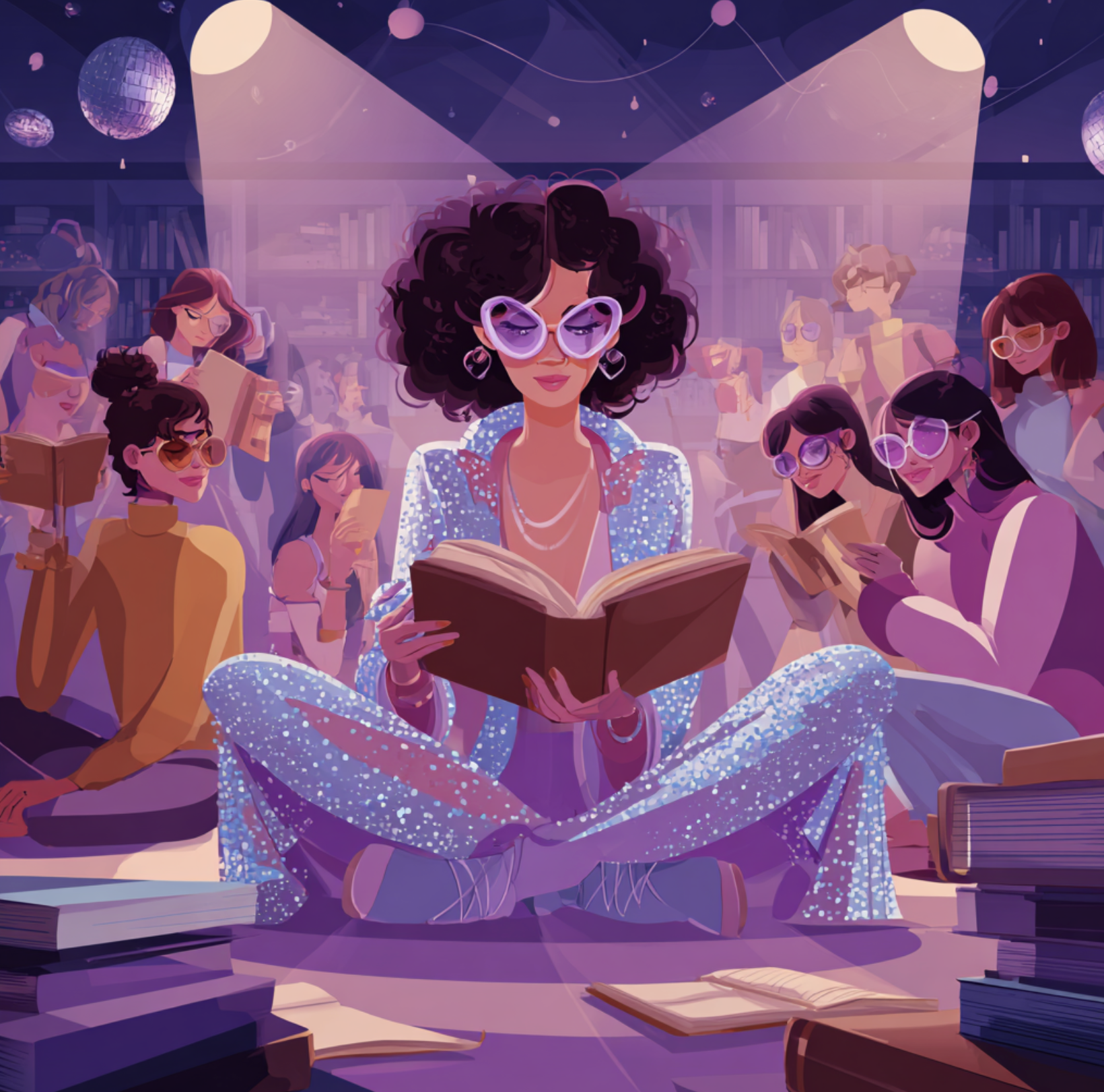 Signs You Are a Vibe Reader Stuck in a Literary Book Club.