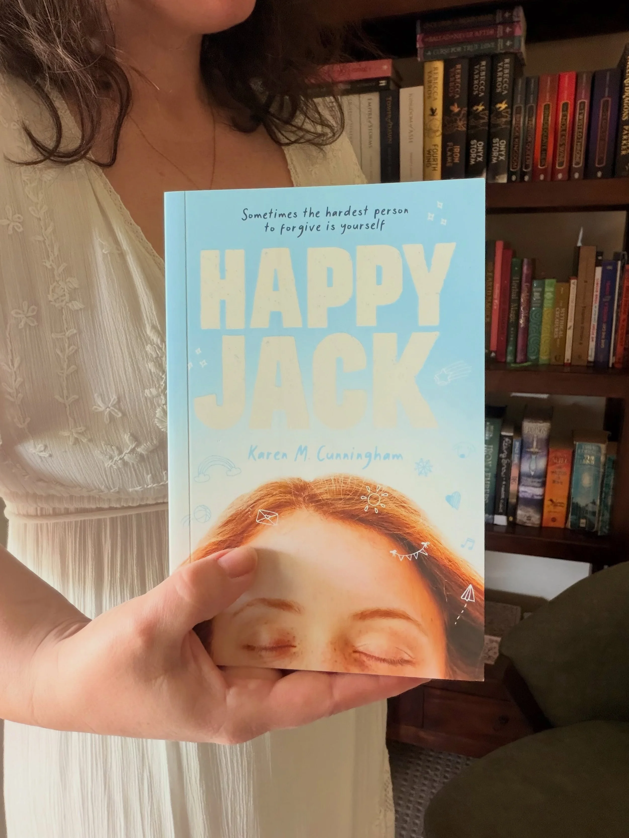 Isn&rsquo;t it simply delicious to make creative friends and then be able to support them 🌷 Happy Jack is a newly released YA written by @karenmcunningham_author and I can already tell her words are going to be a comfort and inspiration to many. I&r