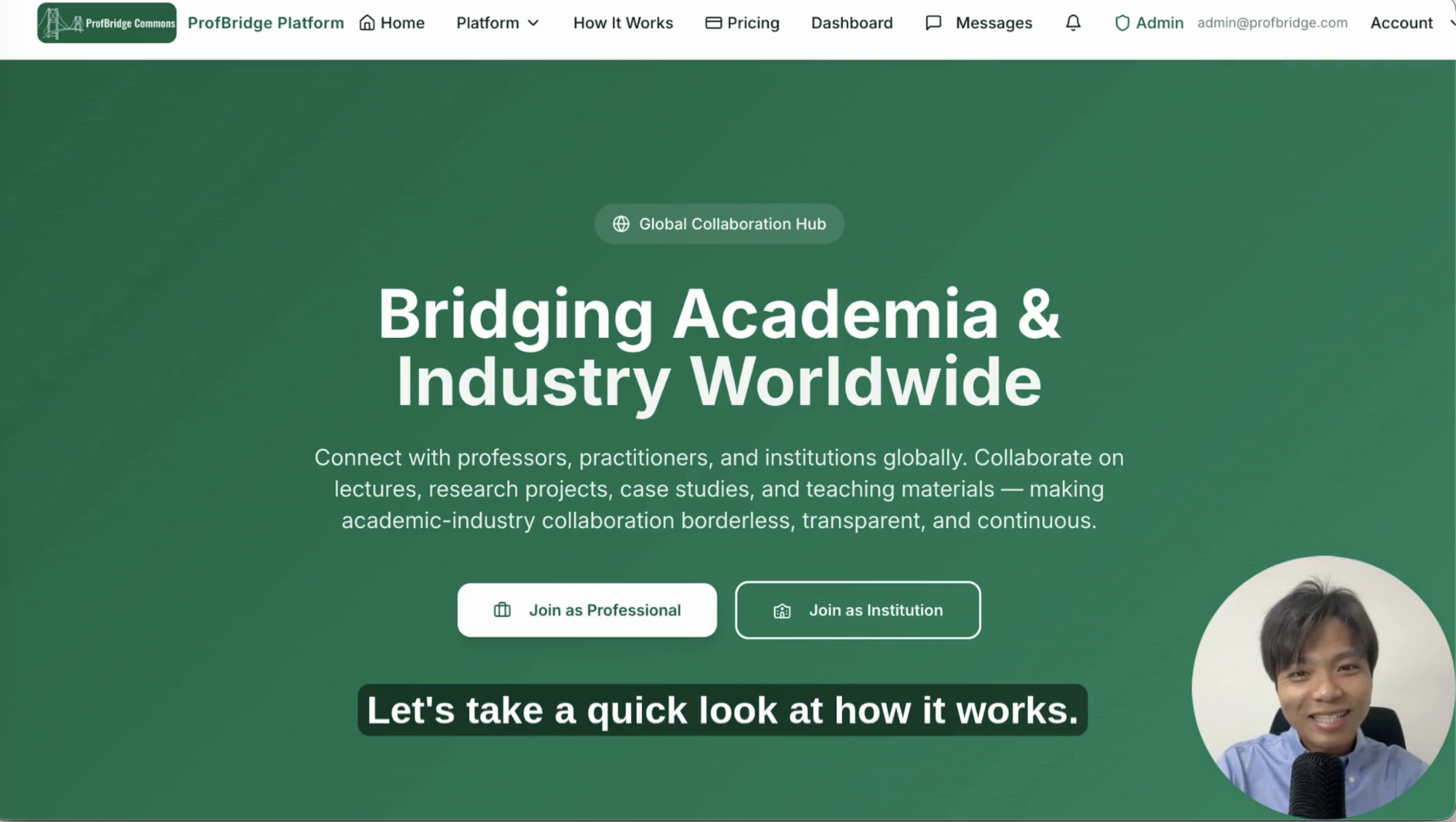 ProfBridge Commons Officially Launches ProfBridge Platform to Connect Academia and Industry Worldwide