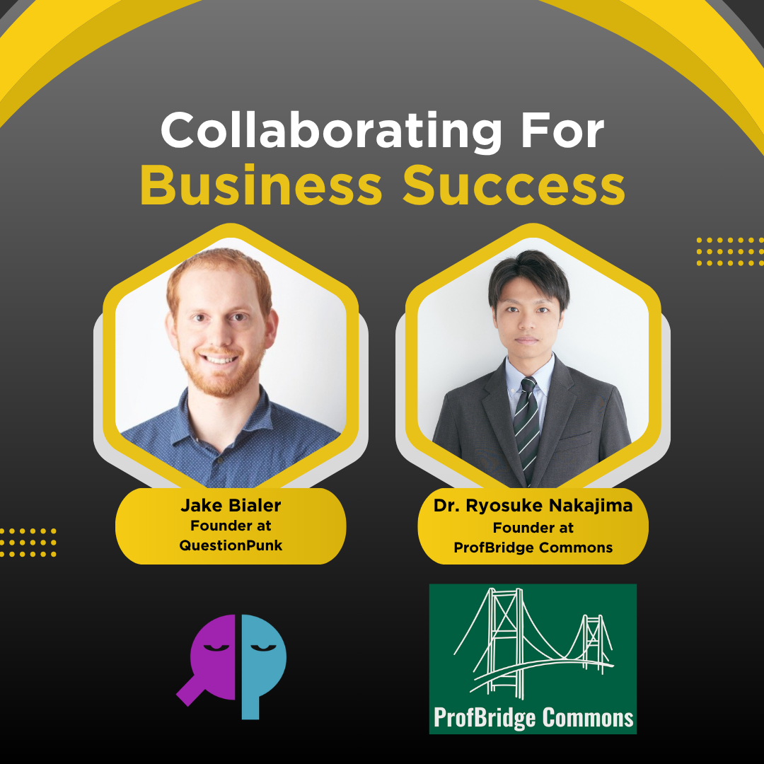 ProfBridge Commons and QuestionPunk Explore Collaboration to Support AI-Powered Research and Customer Insights in Japan 