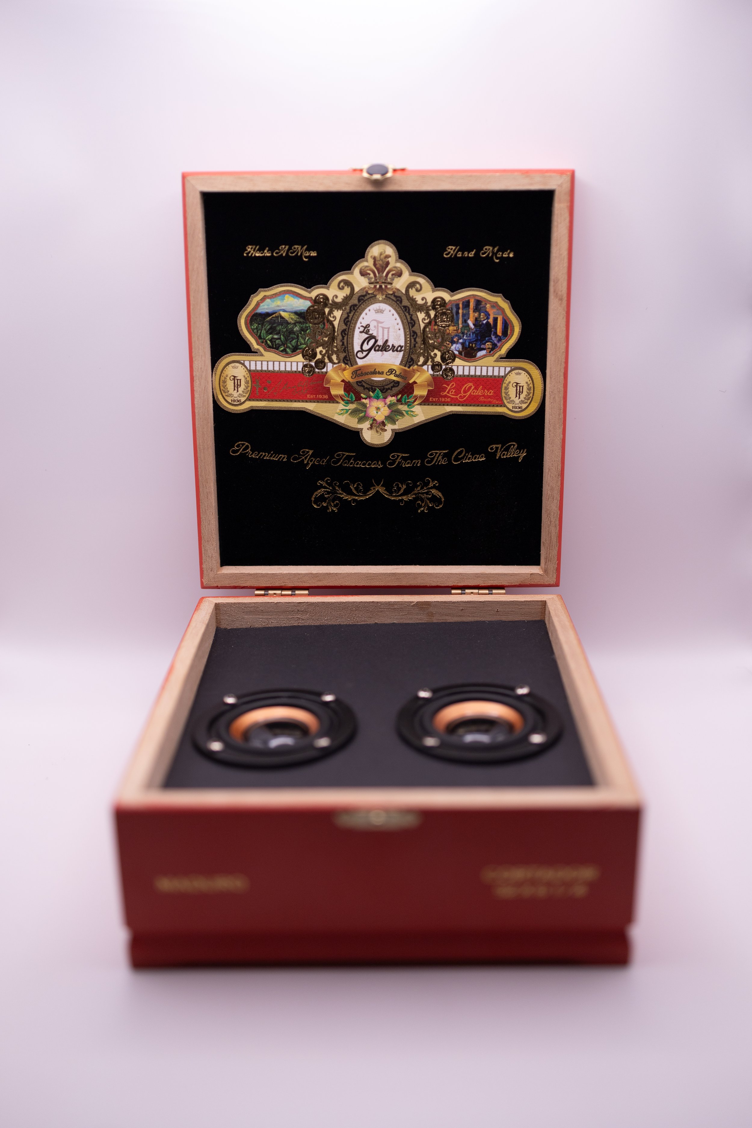 Cigar Box Bluetooth Speaker