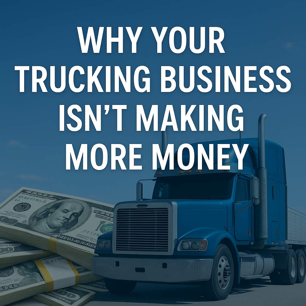 Why Your Trucking Business Isn’t Making More Money (And What To Fix Before It’s Too Late)