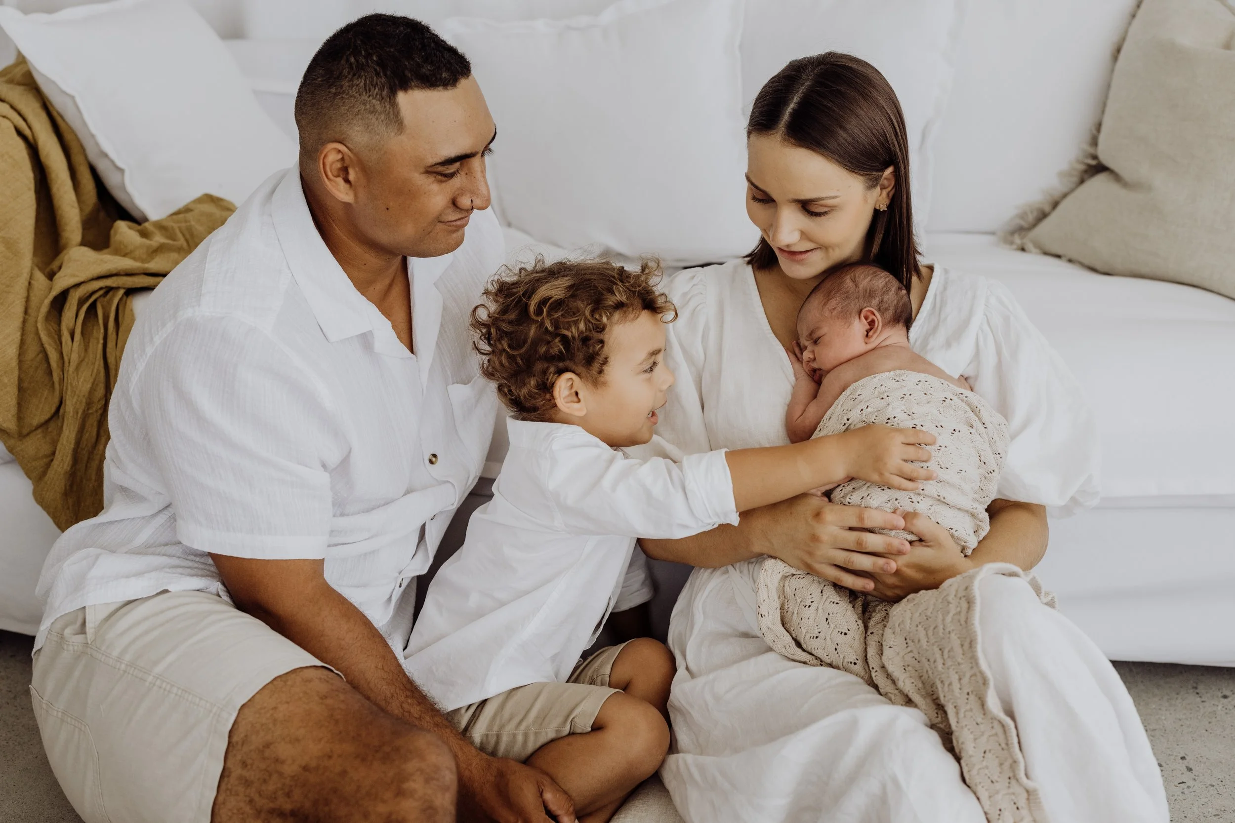 brisbane newborn family photos