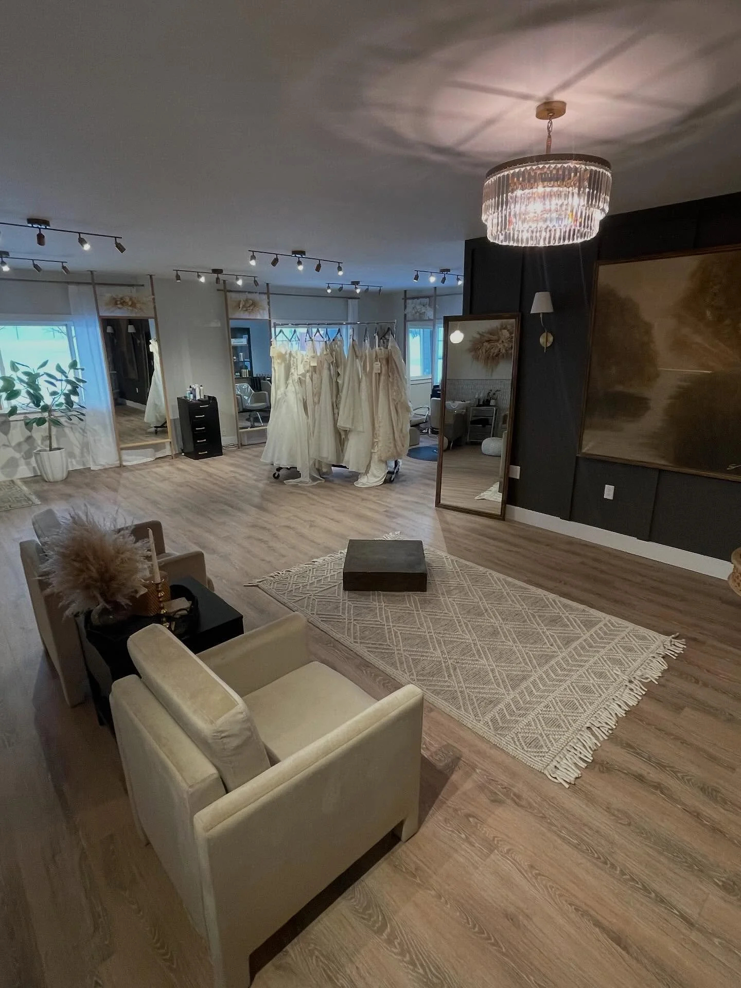 A quiet moment in the shop before the next appointment 🤍

We love that this space feels calm, welcoming, and unhurried, just as finding your wedding dress should feel.

Over 60 gowns and counting in the current collection, find an appointment time o