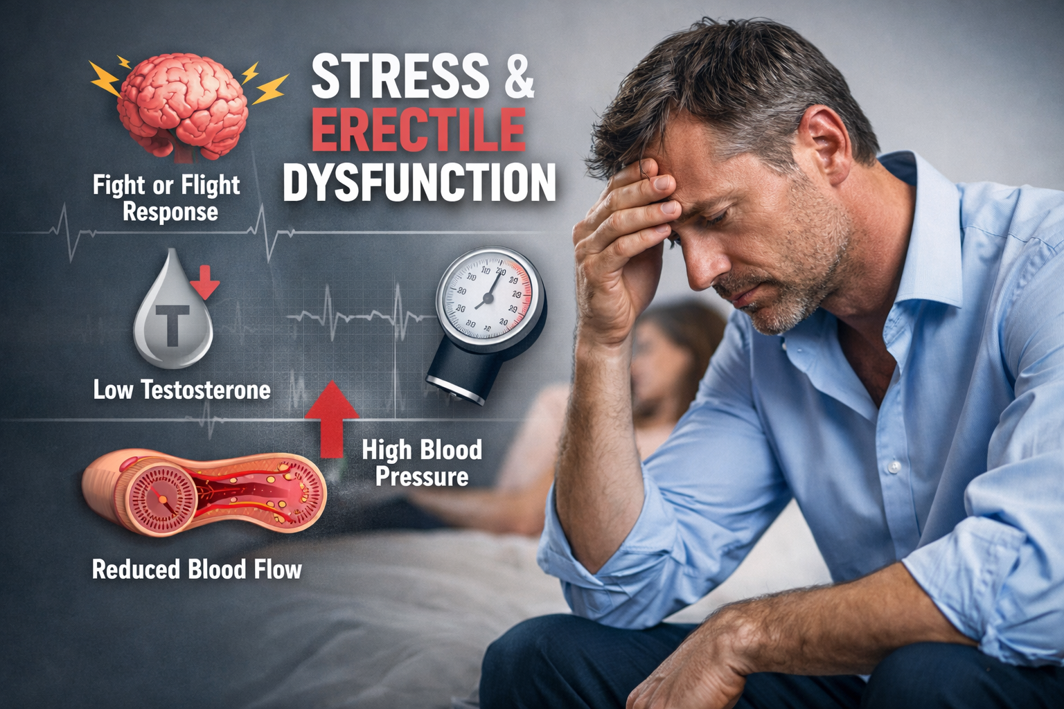 Stress and Erectile Dysfunction: What Every Man Should Know