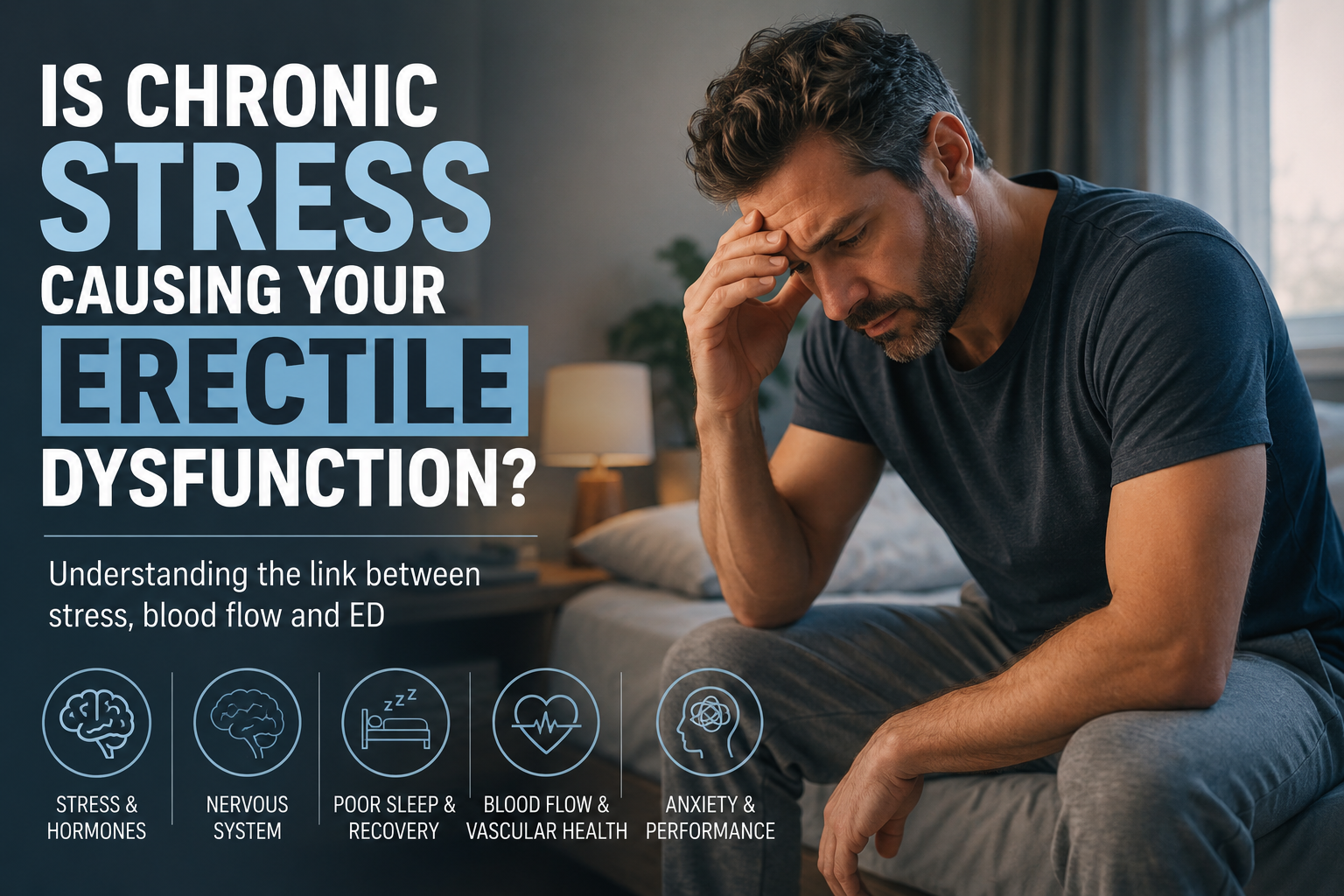 Is Chronic Stress Causing Your Erectile Dysfunction?