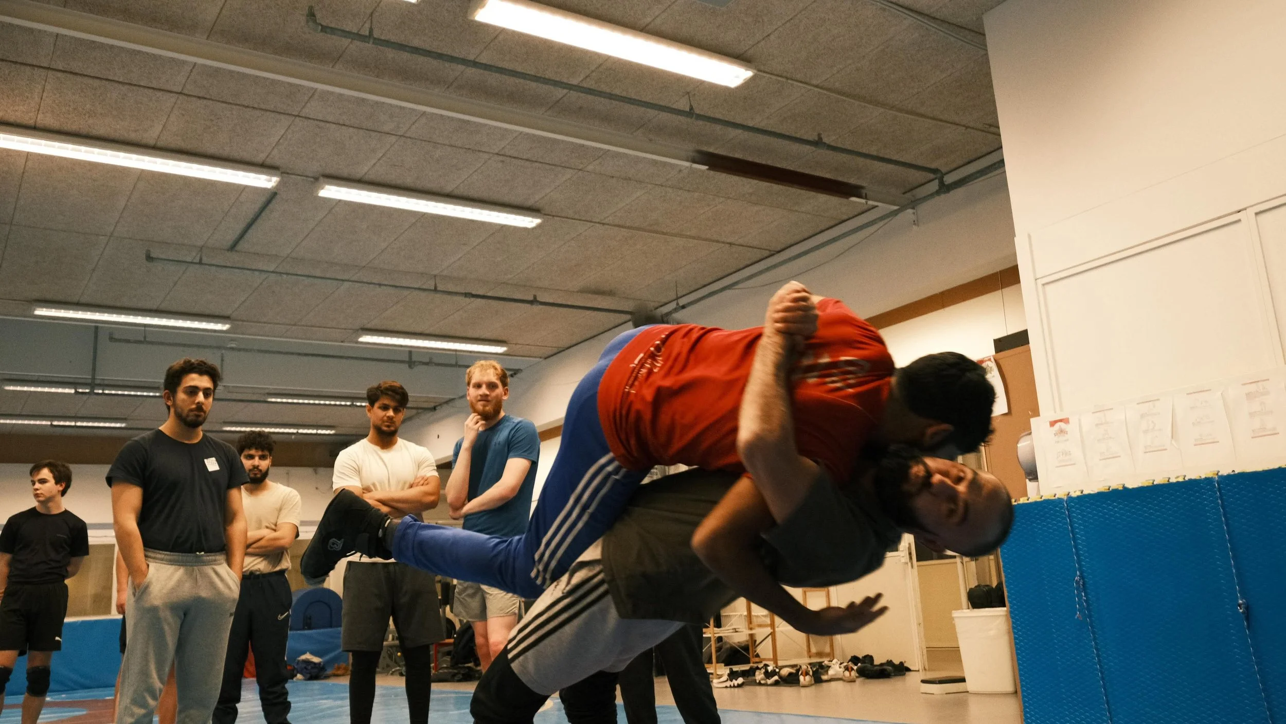 Bryde kast til wrestling. Dansk brydeklub