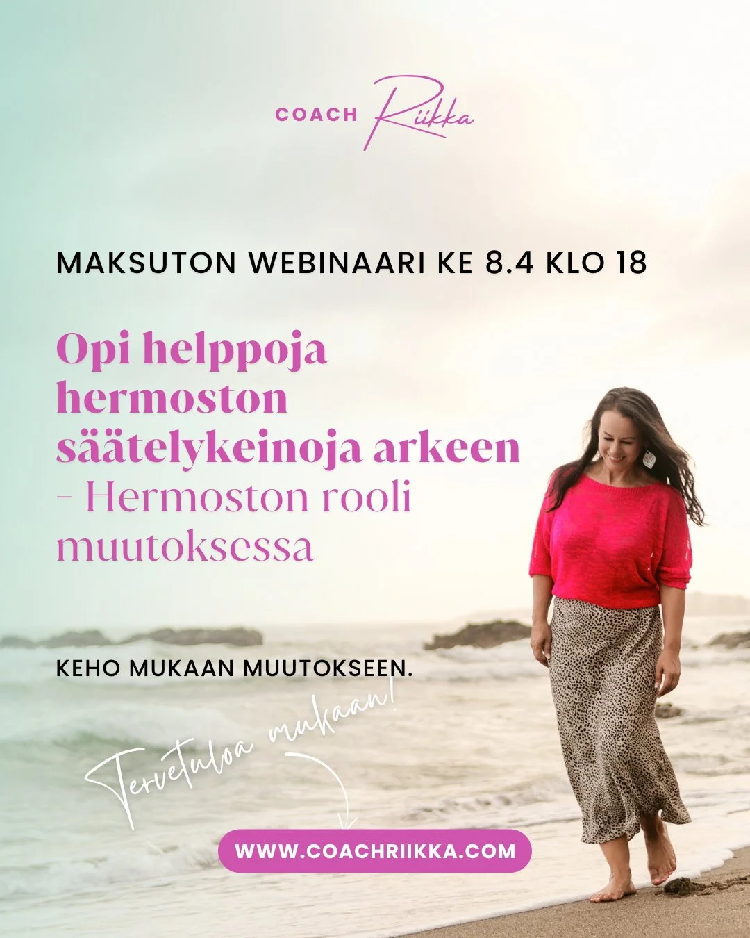 Maksuton webinaari: Opi hermoston säätelykeinoja: Hermoston rooli muutoksessa