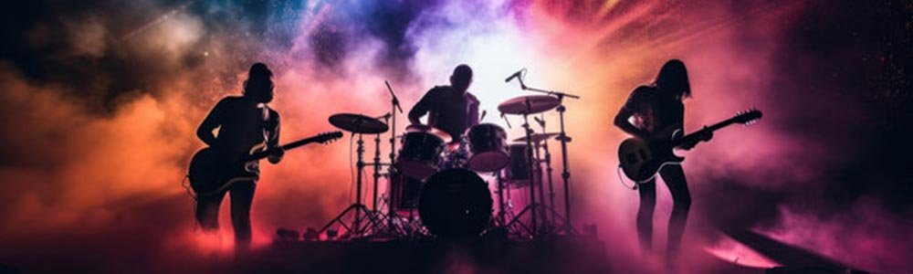 A diverse group of eight people seated around a round table, engaged in discussion and reviewing documents, with a small potted plant in the center.