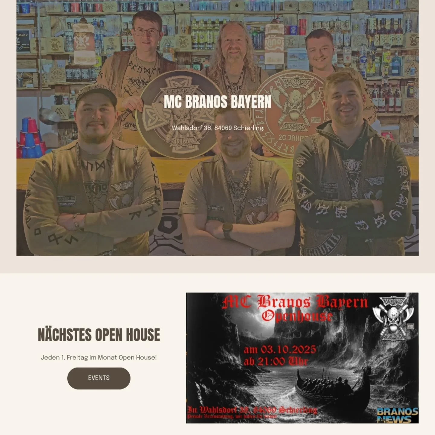 Habt ihr schon mitbekommen? 
Wir haben eine Website 😊
M&ouml;chtet ihr mehr &uuml;ber uns erfahren, zum Beispiel &uuml;ber unsere Entstehung, welche Bikes wir fahren oder wie unsere Patches sich ver&auml;ndert haben?
Dann schaut doch gerne mal auf w