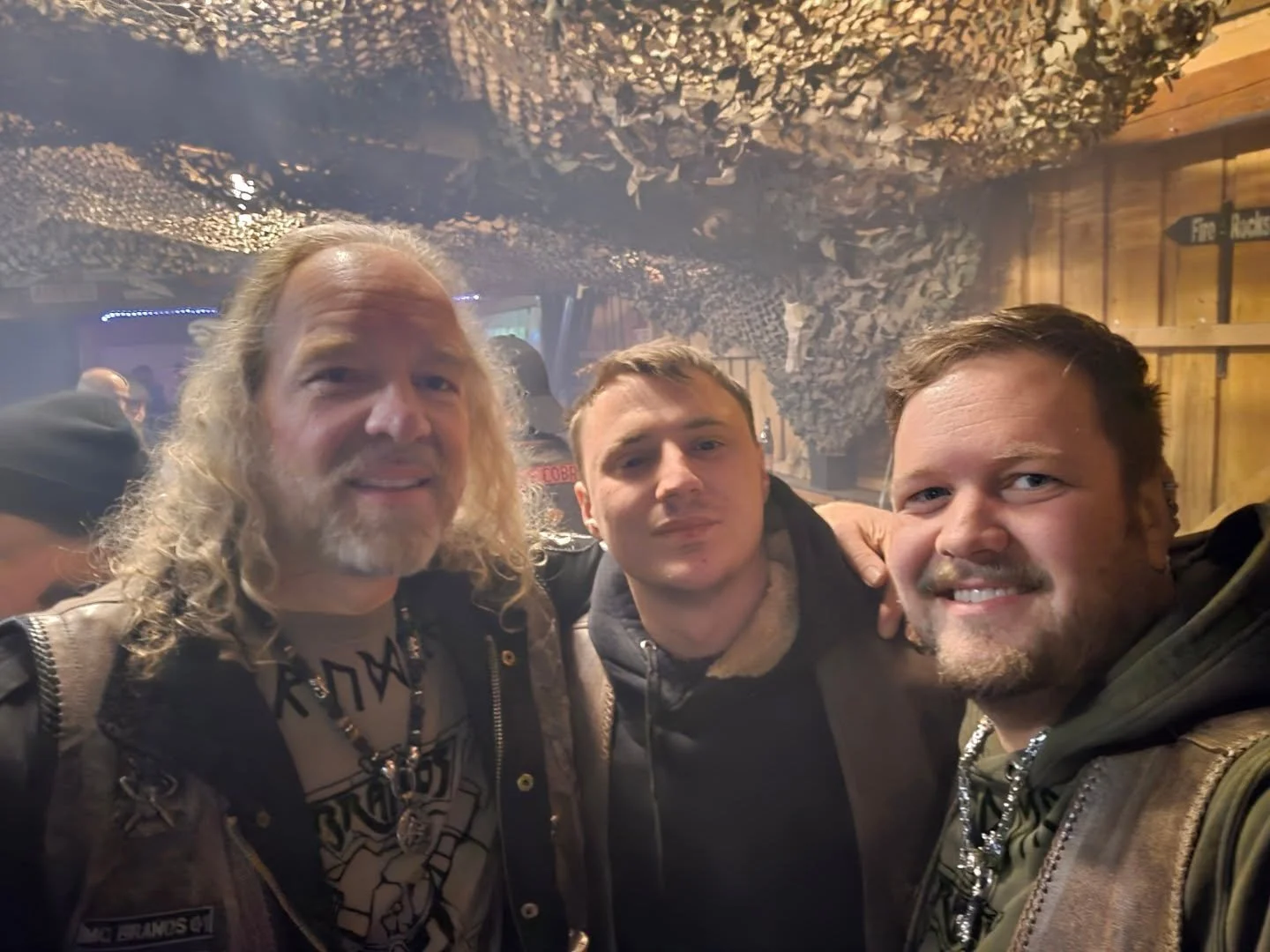 Klause, Chriss und Andi waren bei der Winterparty des MC Black Men. 
Wir hatten wieder richtig Spa&szlig; und haben uns sehr gefreut so viele Bekannte und Freunde wieder zu sehen 😊
Eine Super Party in einem richtig genialen Clubhaus 😎