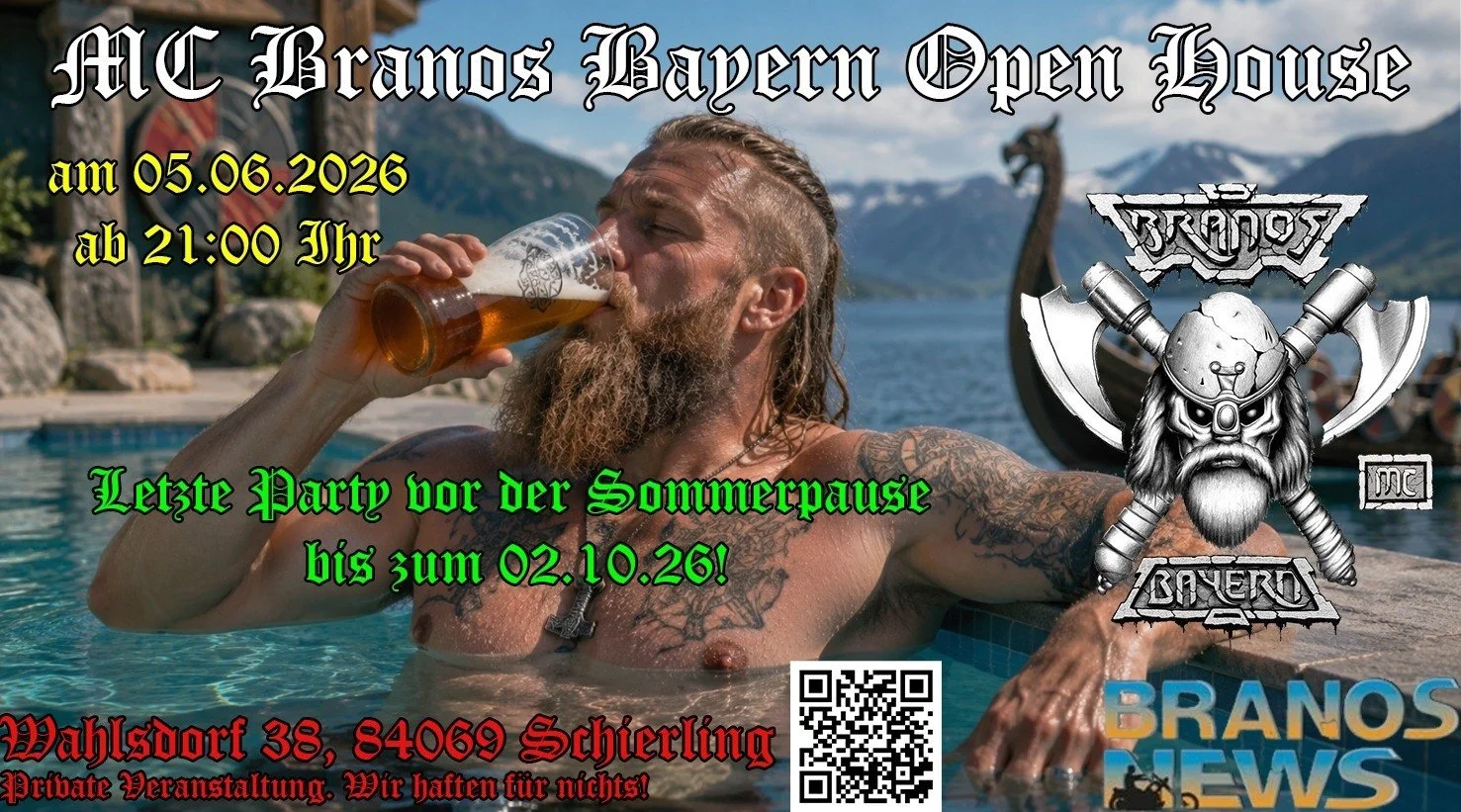 Nicht vergessen! Am Freitag ist unser letztes Open House vor der Sommerpause!
Also tragt es euch in den Kalender ein 😉
Wir freuen uns auf euch 😁