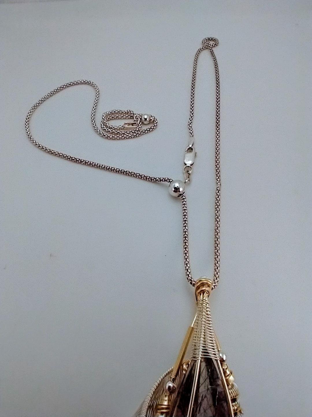 Adjustable Sterling Silver 22” Chain