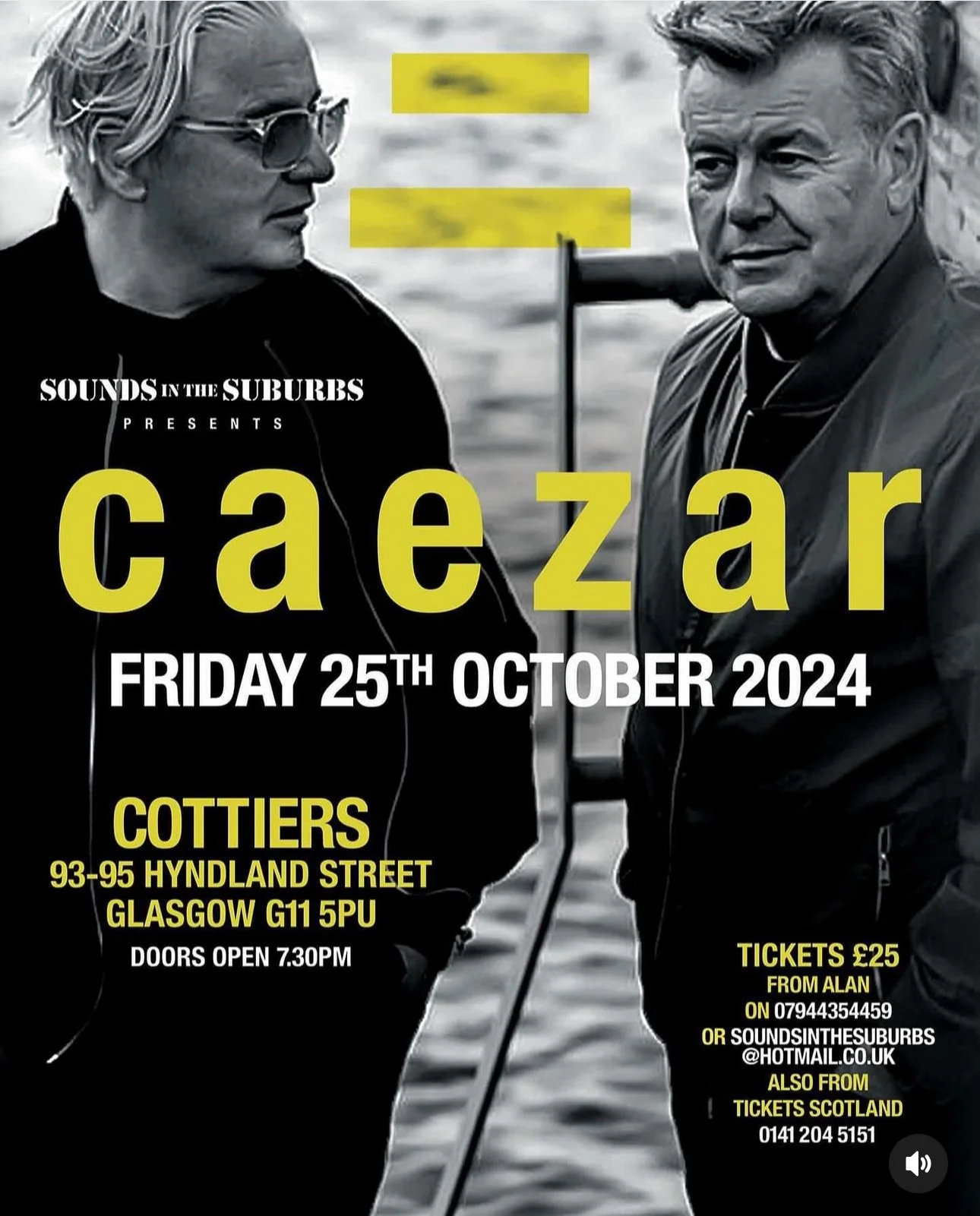 Caezar Announces Two New UK Gigs!