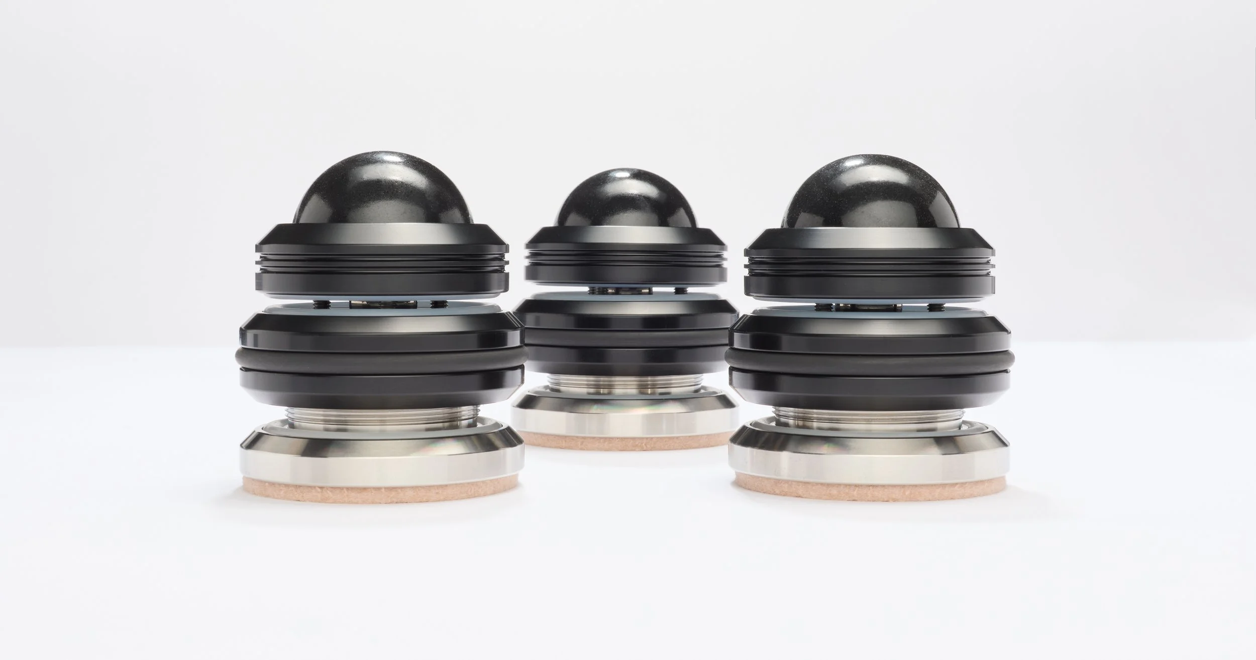Introducing Silencer, the new support pods for your record player.  