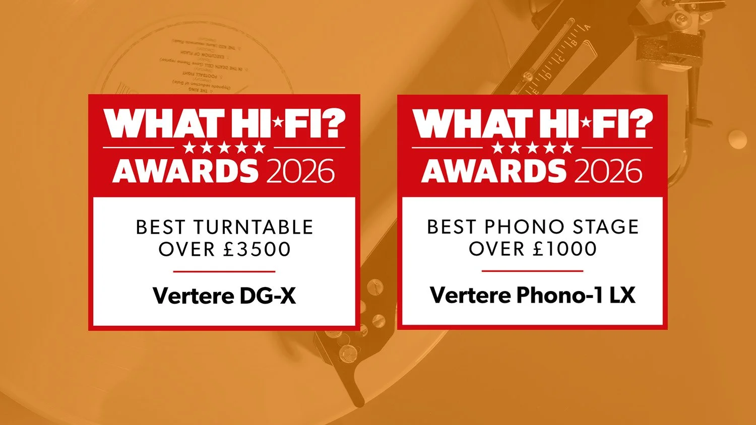 DG-X and Phono-1 LX Win What Hi-Fi? Awards Yet Again