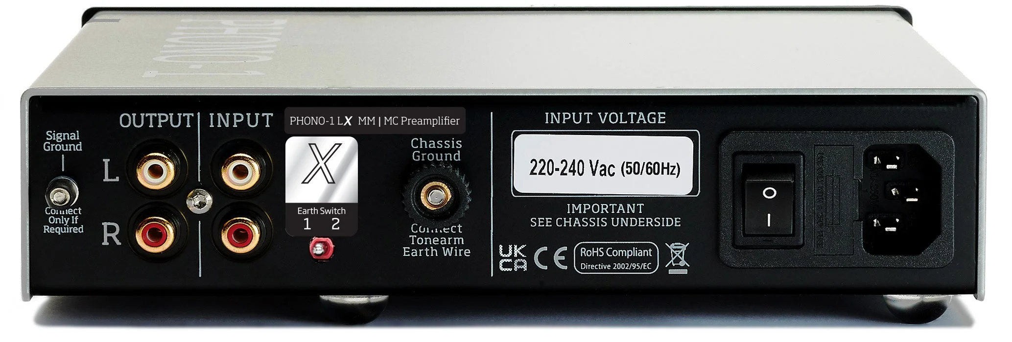 Vertere PHONO-1 LX rear
