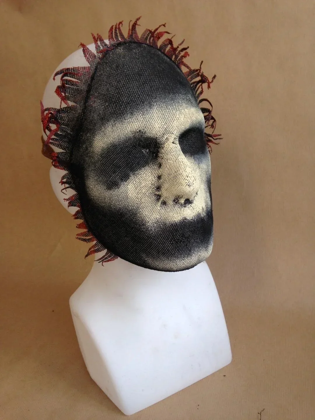 Skull mask made by Stitches and Glue for Assassins Creed 