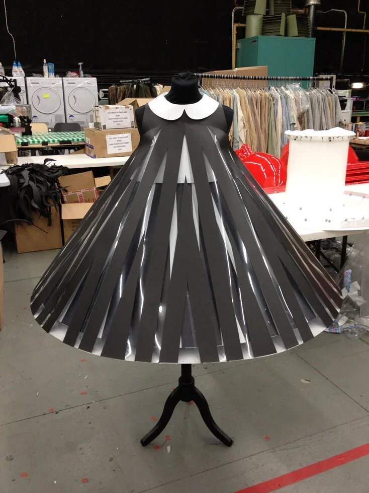 Light up Dress made for the 2012 Olympic Opening Ceremony