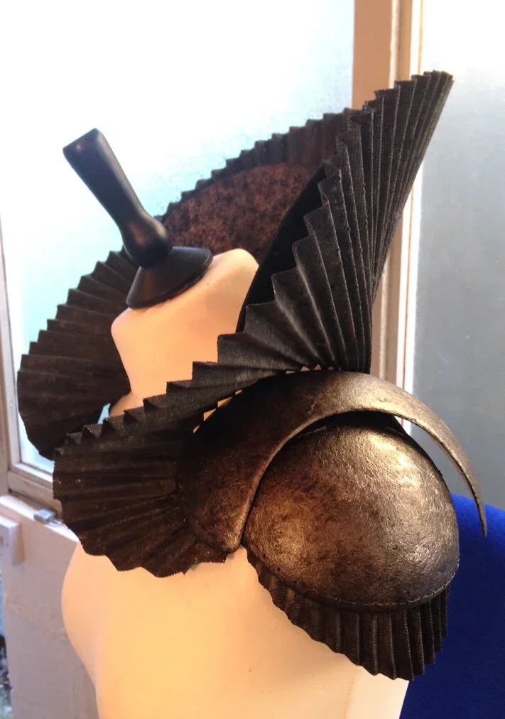 Costumed ruff period dress prop armour, created by Stitches and Glue