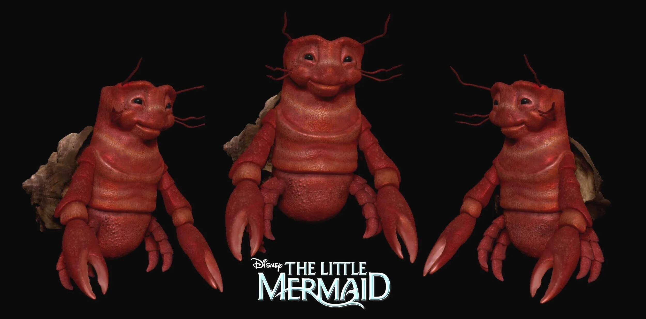 Puppet designers Stitches and Glue created this Little Mermaid crab character 