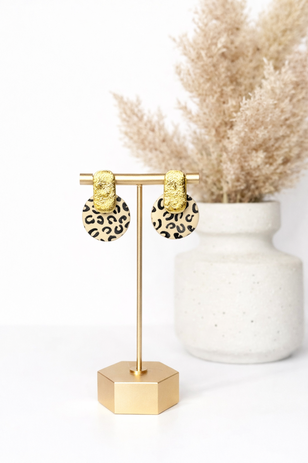 Gilded Animal Earrings