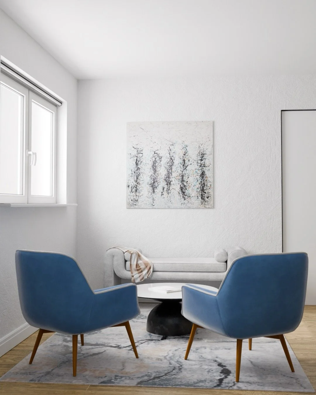 3D visualization vs. real life 👀

Design is more than finding the right inspiration and perfect selections &mdash; it&rsquo;s about seeing how everything works in the actual space. 3D graphics allow us to visualize furniture, scale, and flow before 