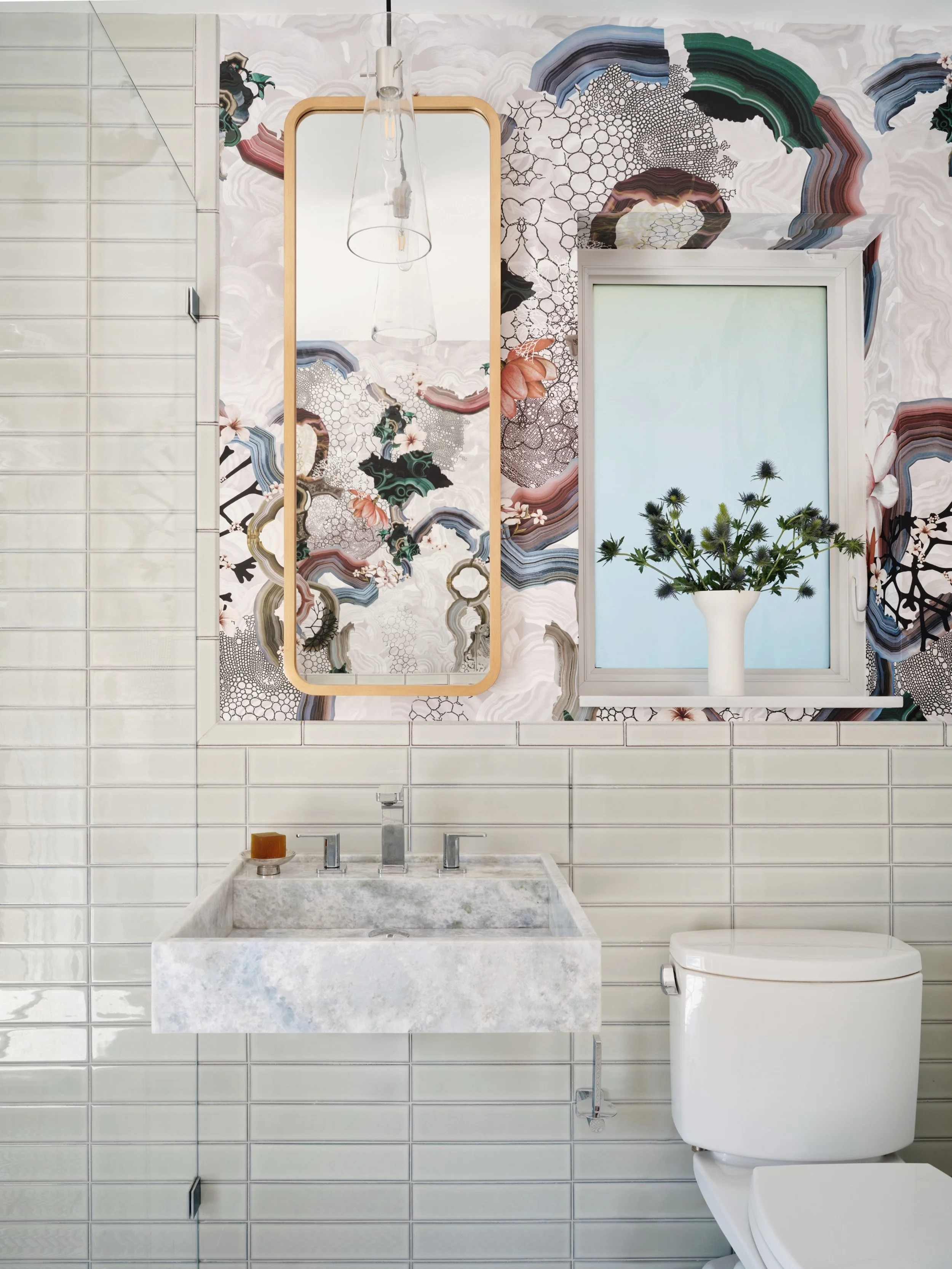 One beautiful cabana bath to complement these beautiful summer days. 

Who says the cabana bath has to be the forgotten room?

We believe every space deserves its moment, especially the ones guests least expect. This Palmetto Bay retreat layers bold 