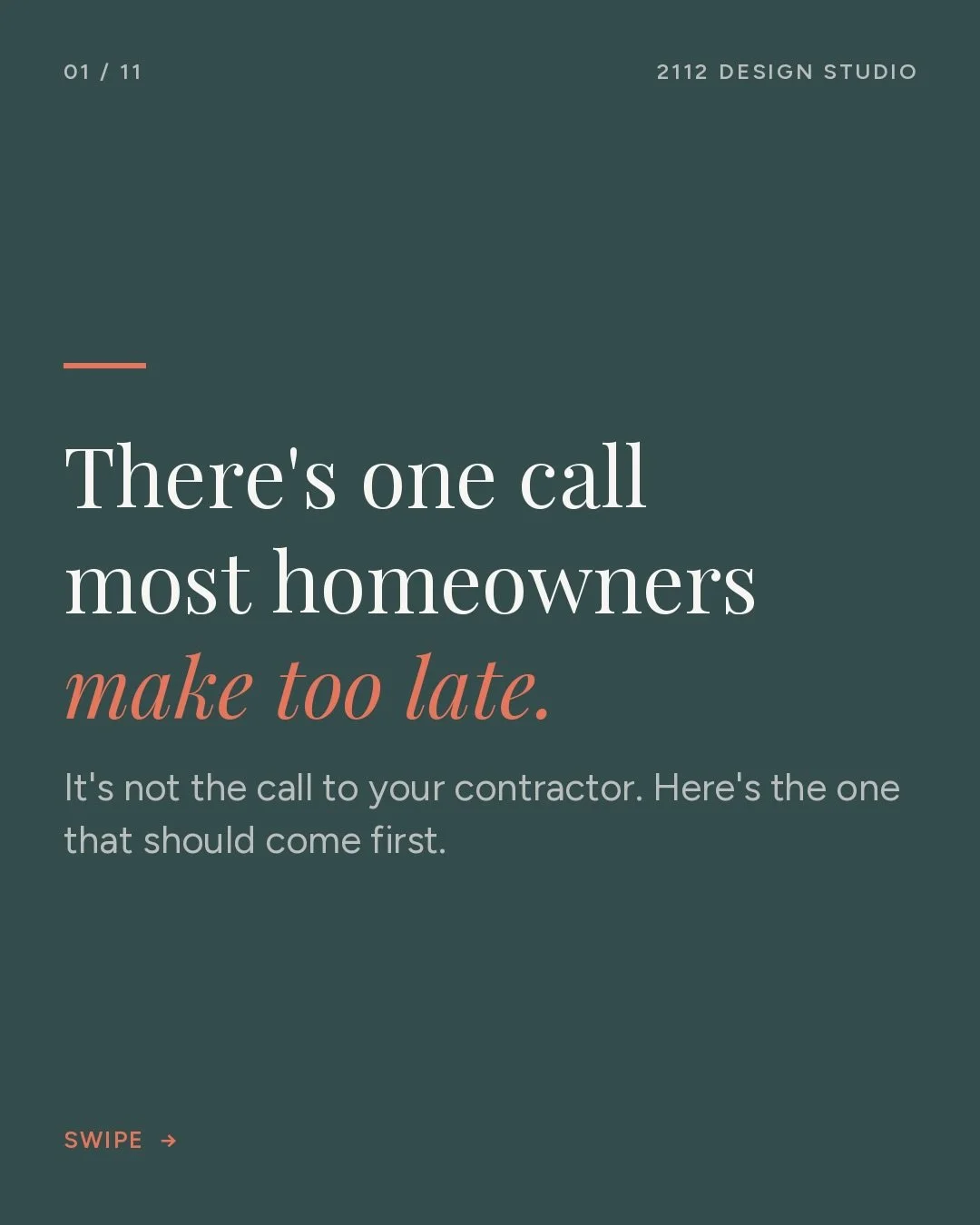 Planning a renovation? Your GC plays a critical role, but the design should come first.

Design leads. Construction follows.

Design sets the direction.
Floor plans, elevations and all the pieces within them, cabinetry, lighting, outlets, tile, millw