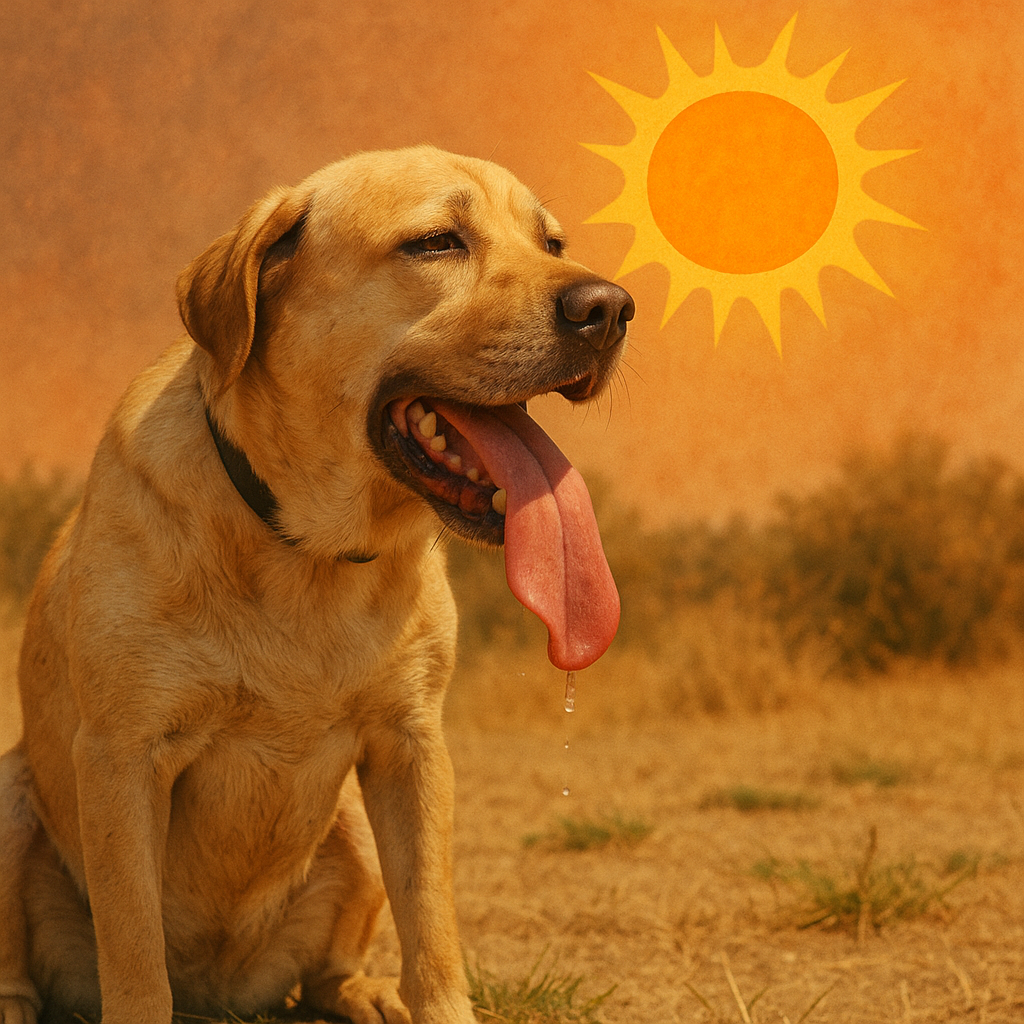 Heatstroke in dogs