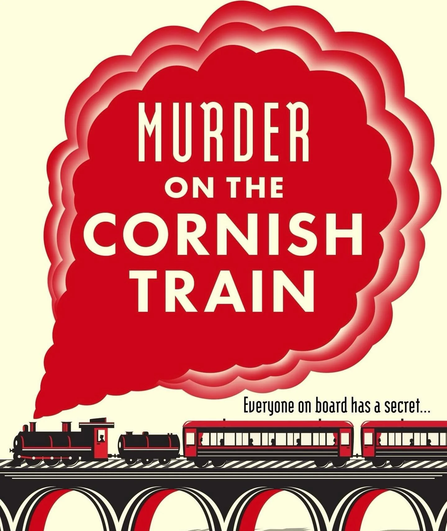 Been massively excited to see the finally proofs for my new novel &lsquo;Murder on the Cornish train&rsquo; which is out on May 28th. 
If I had to assign it a genre it&rsquo;d have to be &lsquo;Cosy Cornish Noir&rsquo;&hellip;! Big thanks to the team