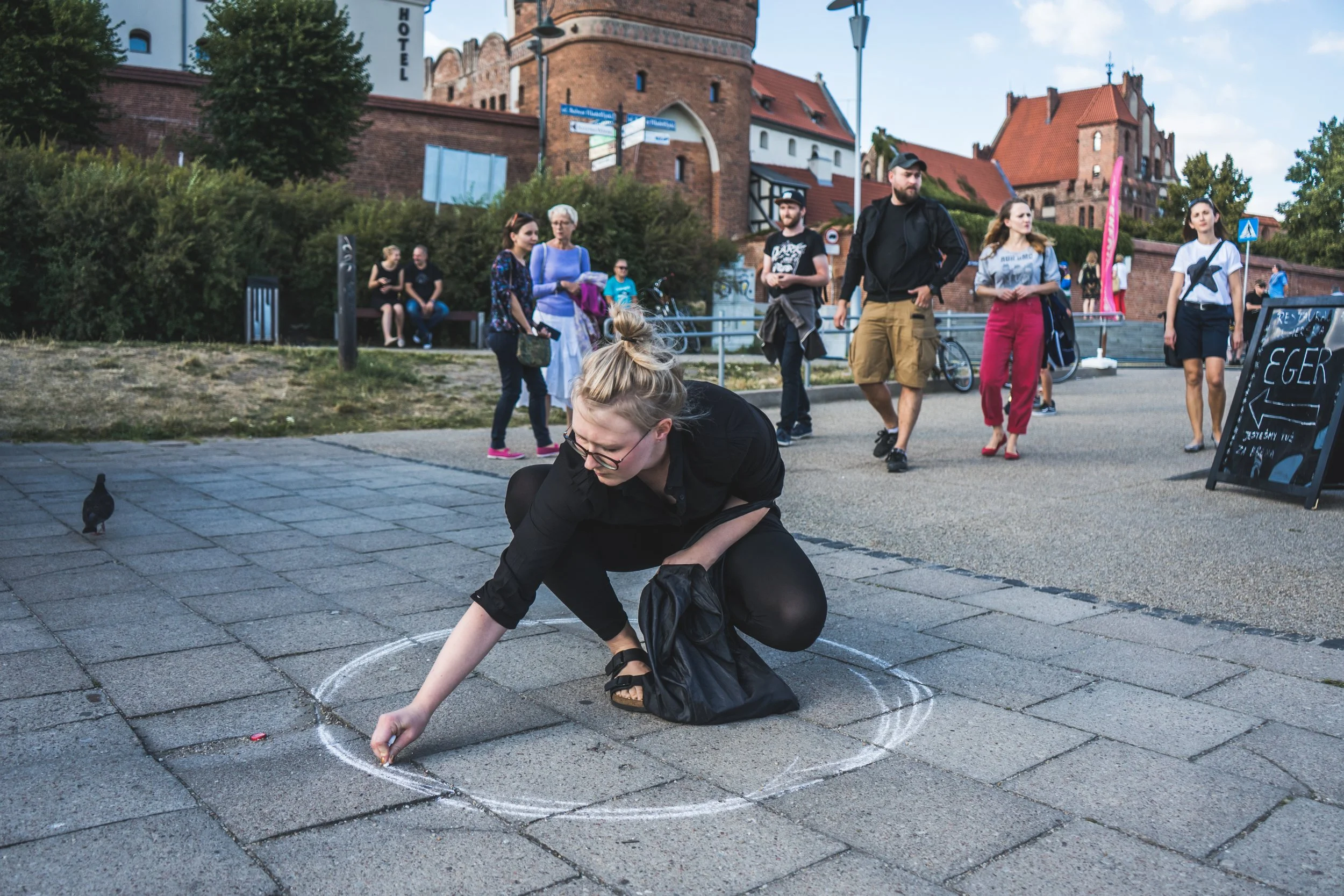 Kunststafetten - Samtale med festivalkunstner Marte Edvarda Tidslevold