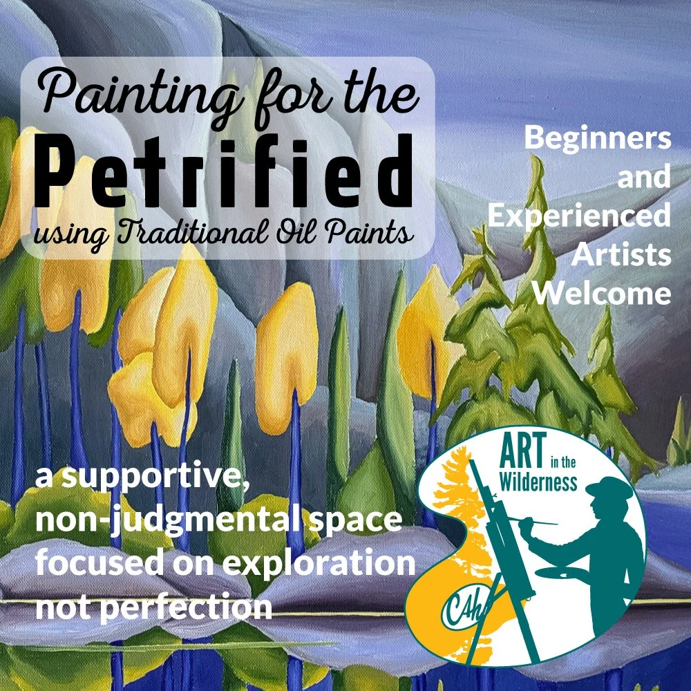 Painting for the Petrified using Traditional Oil Paints – May 16