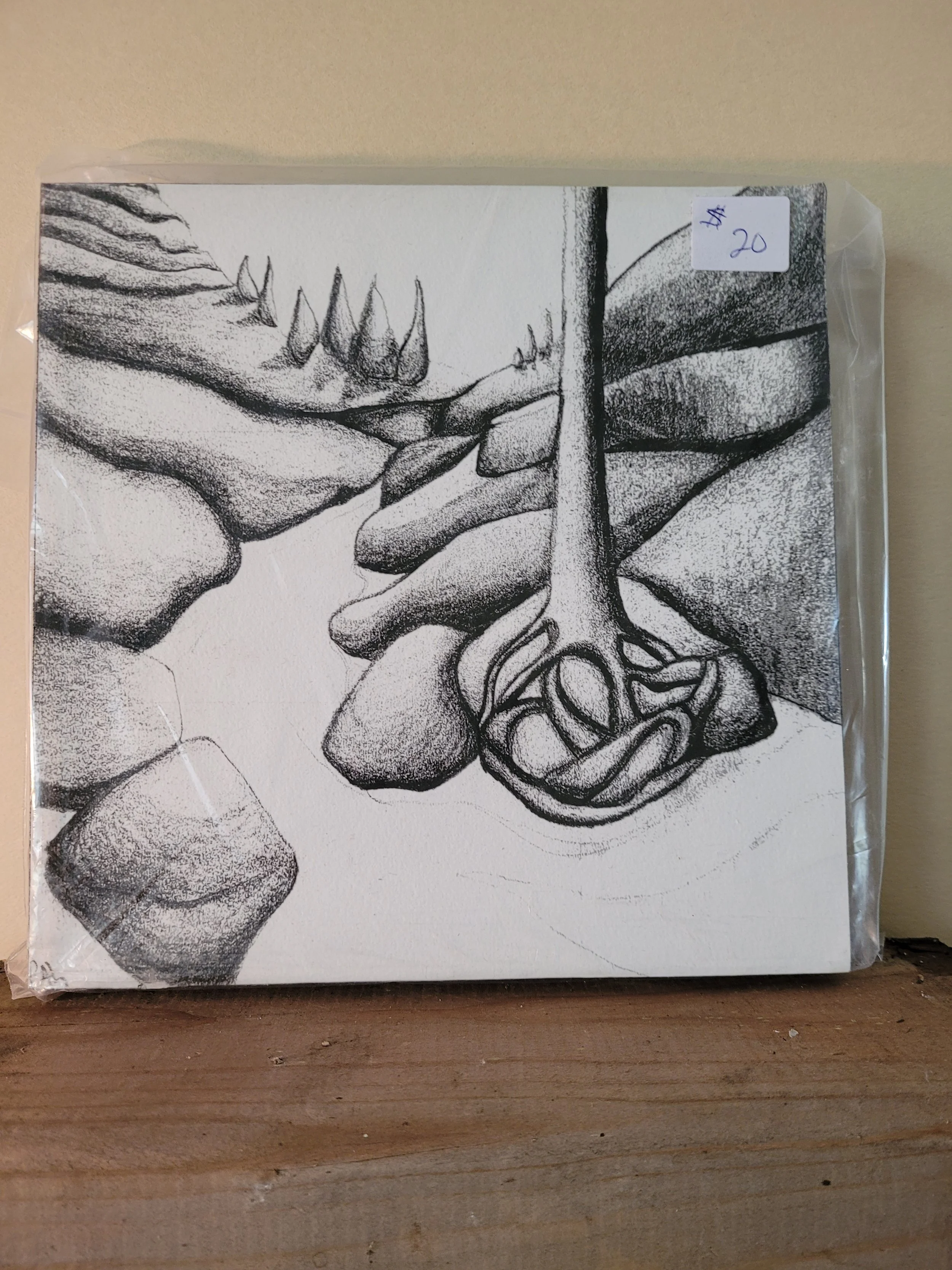 Hold On Sketch - One of One Print