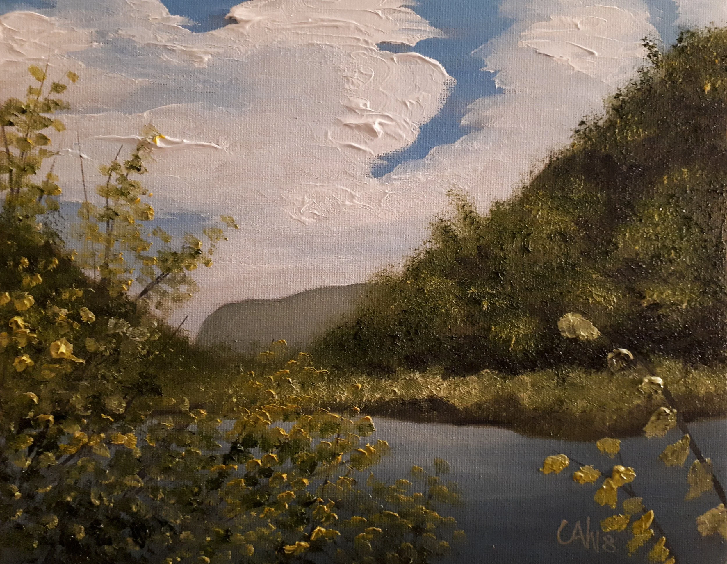 View in the Valley - Original Painting