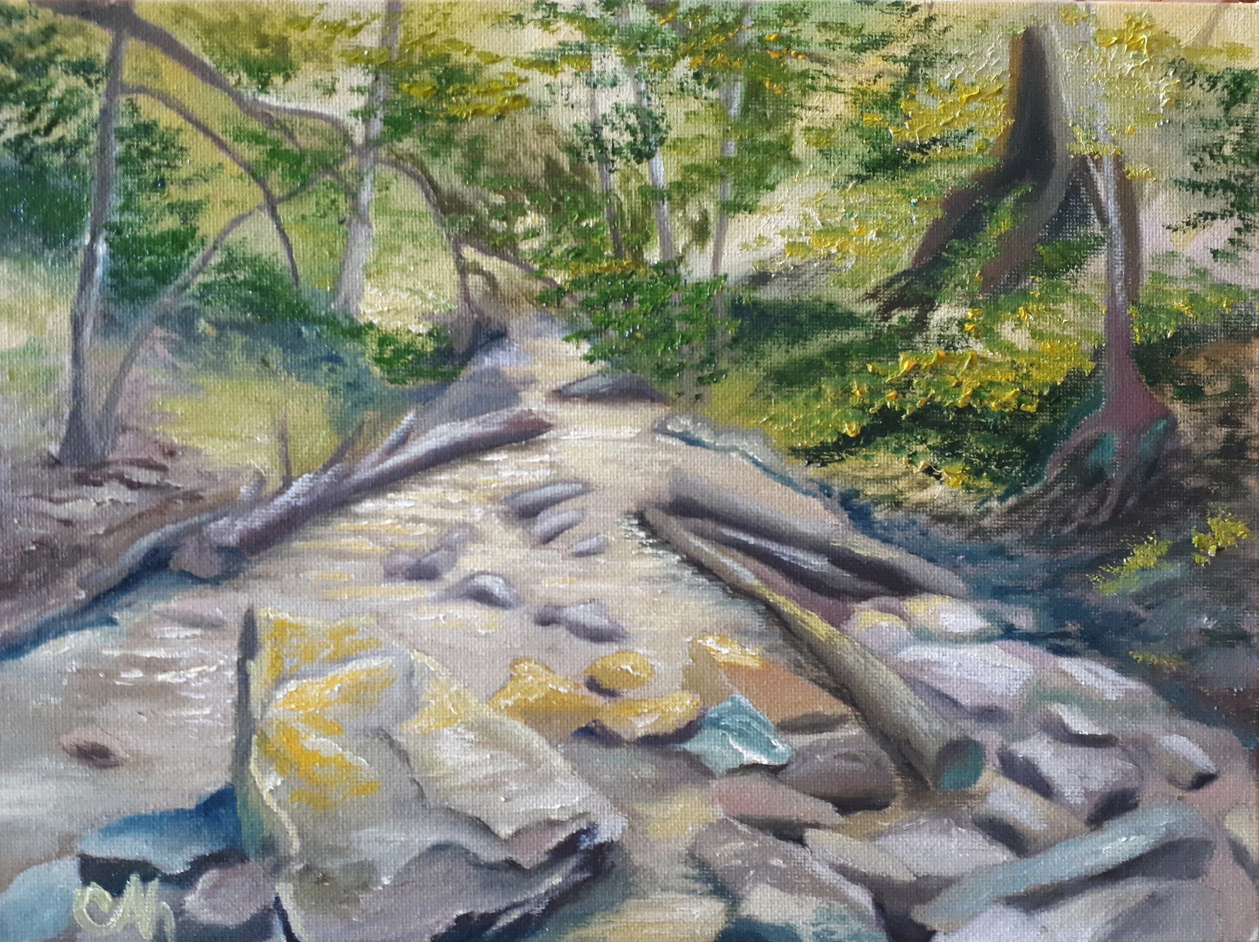 Tiffanys Rainy Creek 2 - Original Artwork