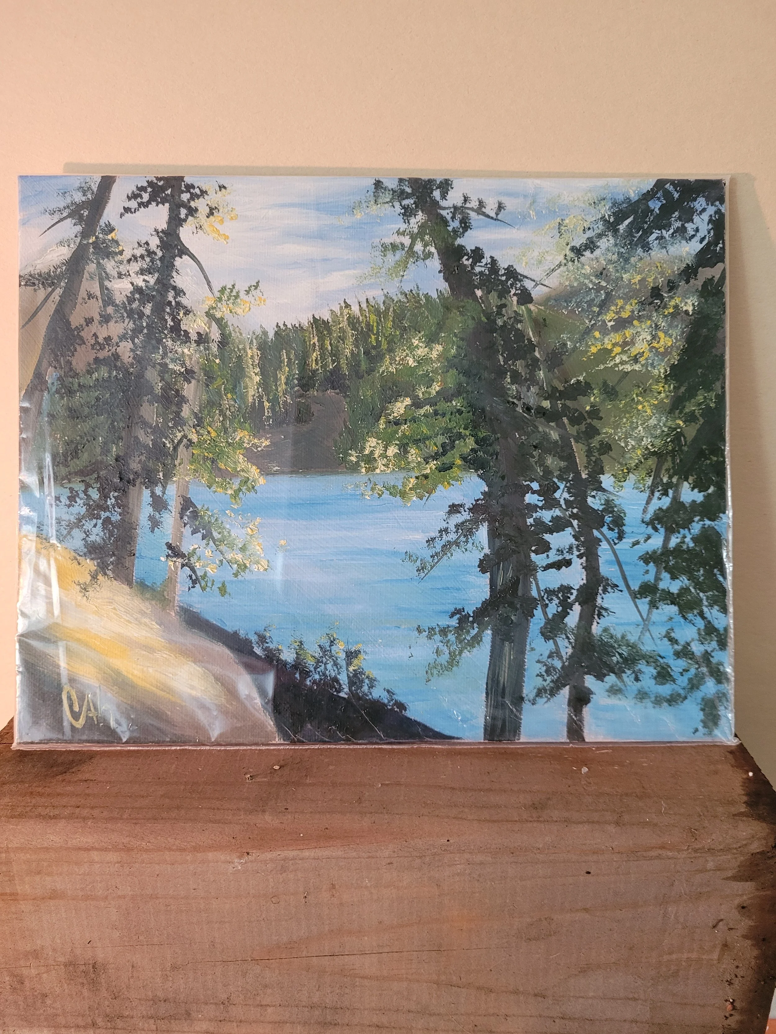 Quiet Lake - Original Painting