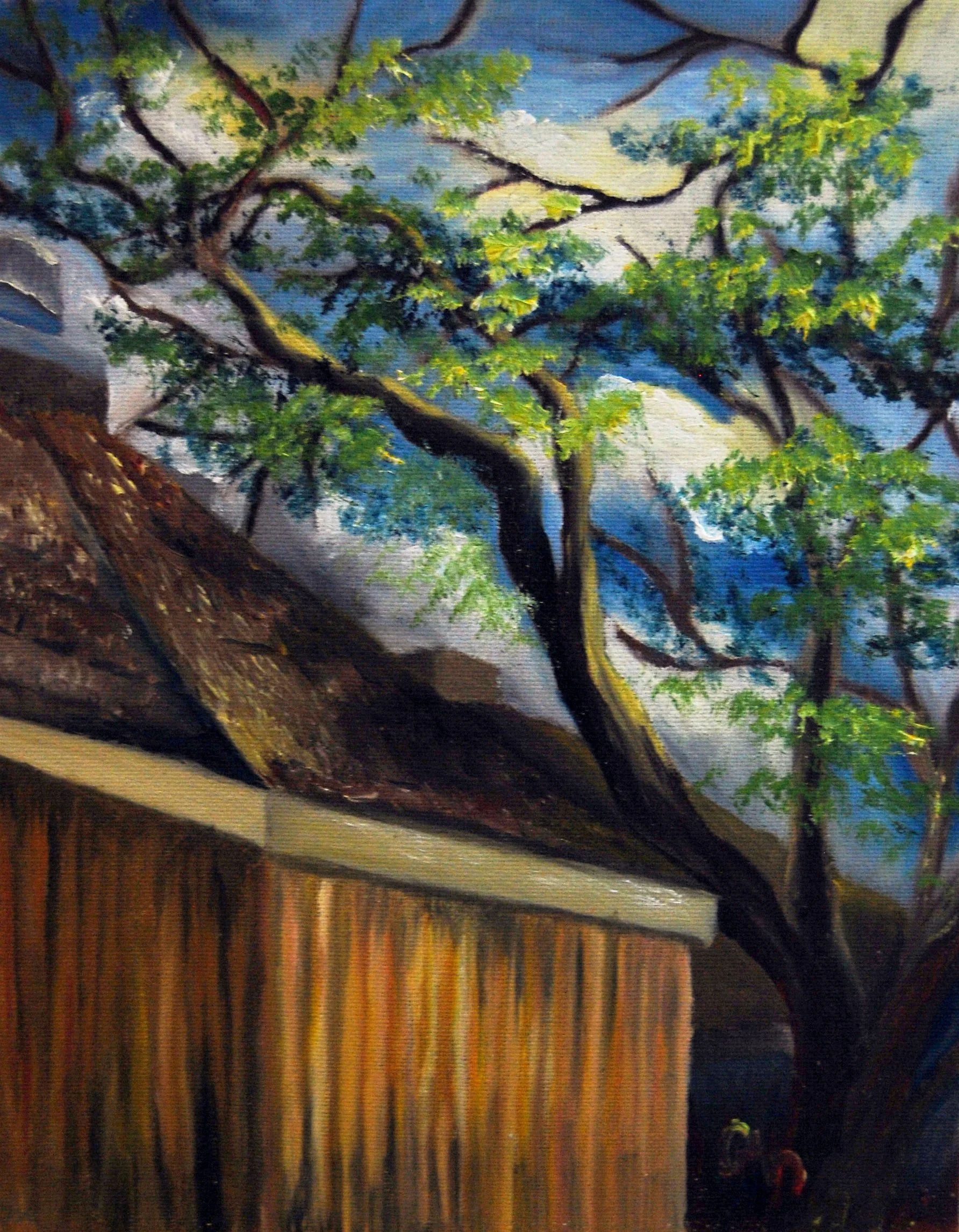 Powerhouse Backlot - Original Painting